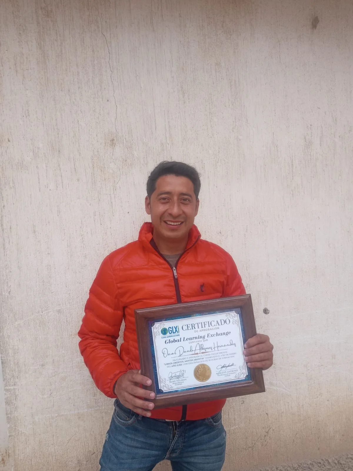 Teacher Fellow w certificate.JPG