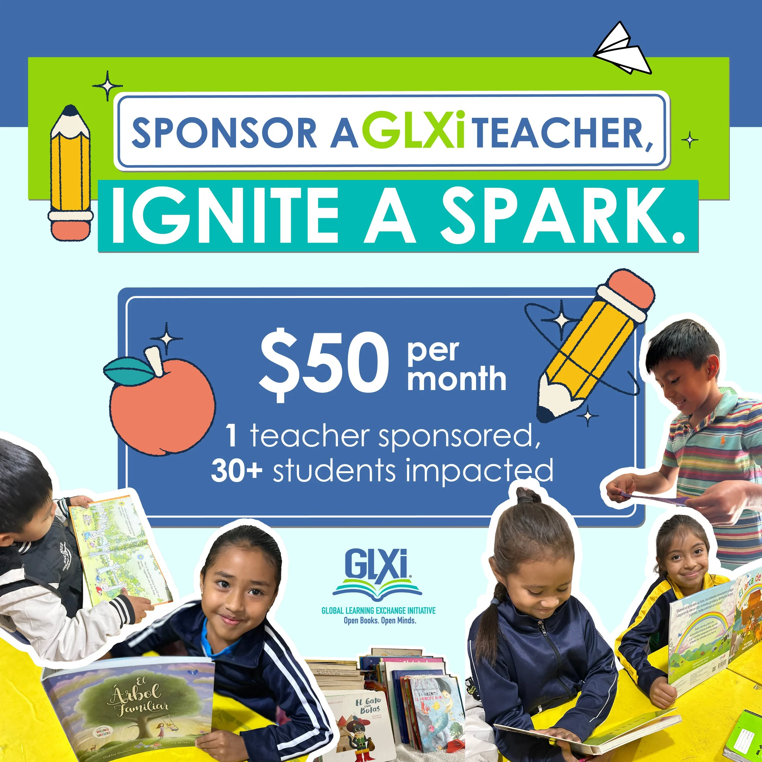 Stand with a GLXi Teacher. Change a Generation. 