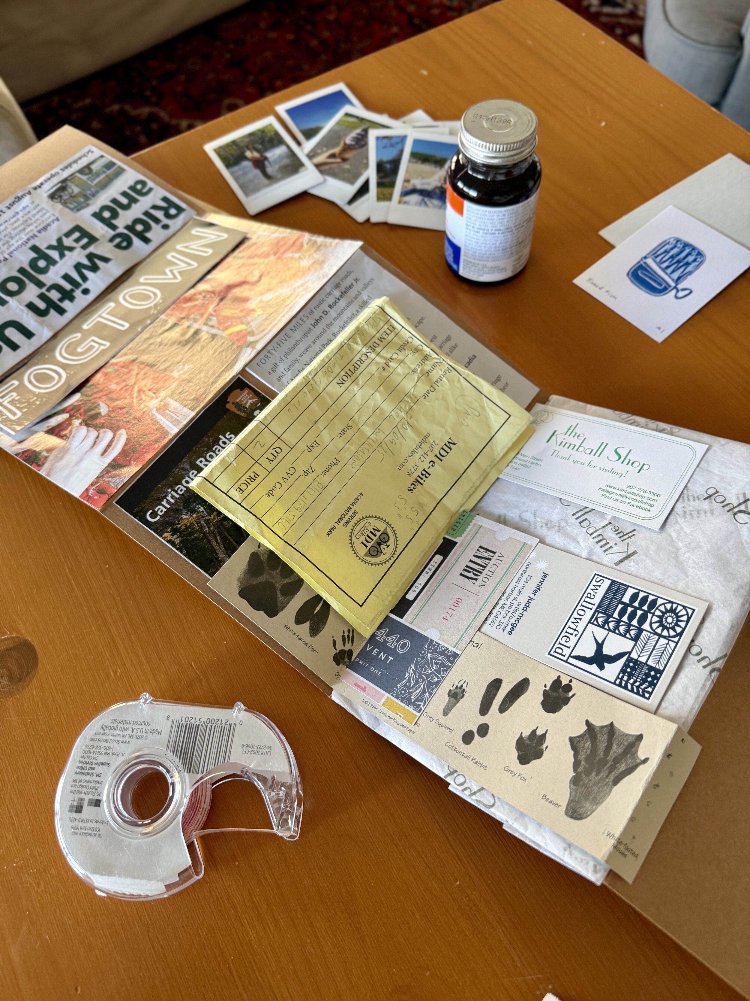 junk journal in progress