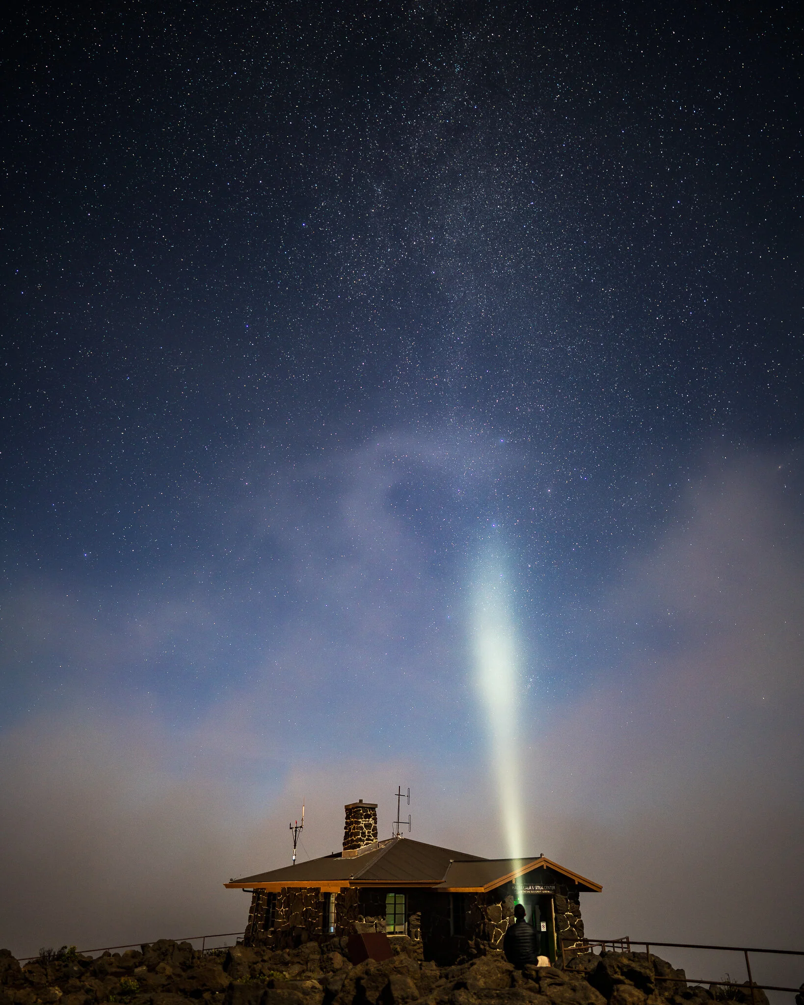 Haleakalā Visitor Center (House of the Sun) Elev. 9,740 FT. (2,969 Meters)