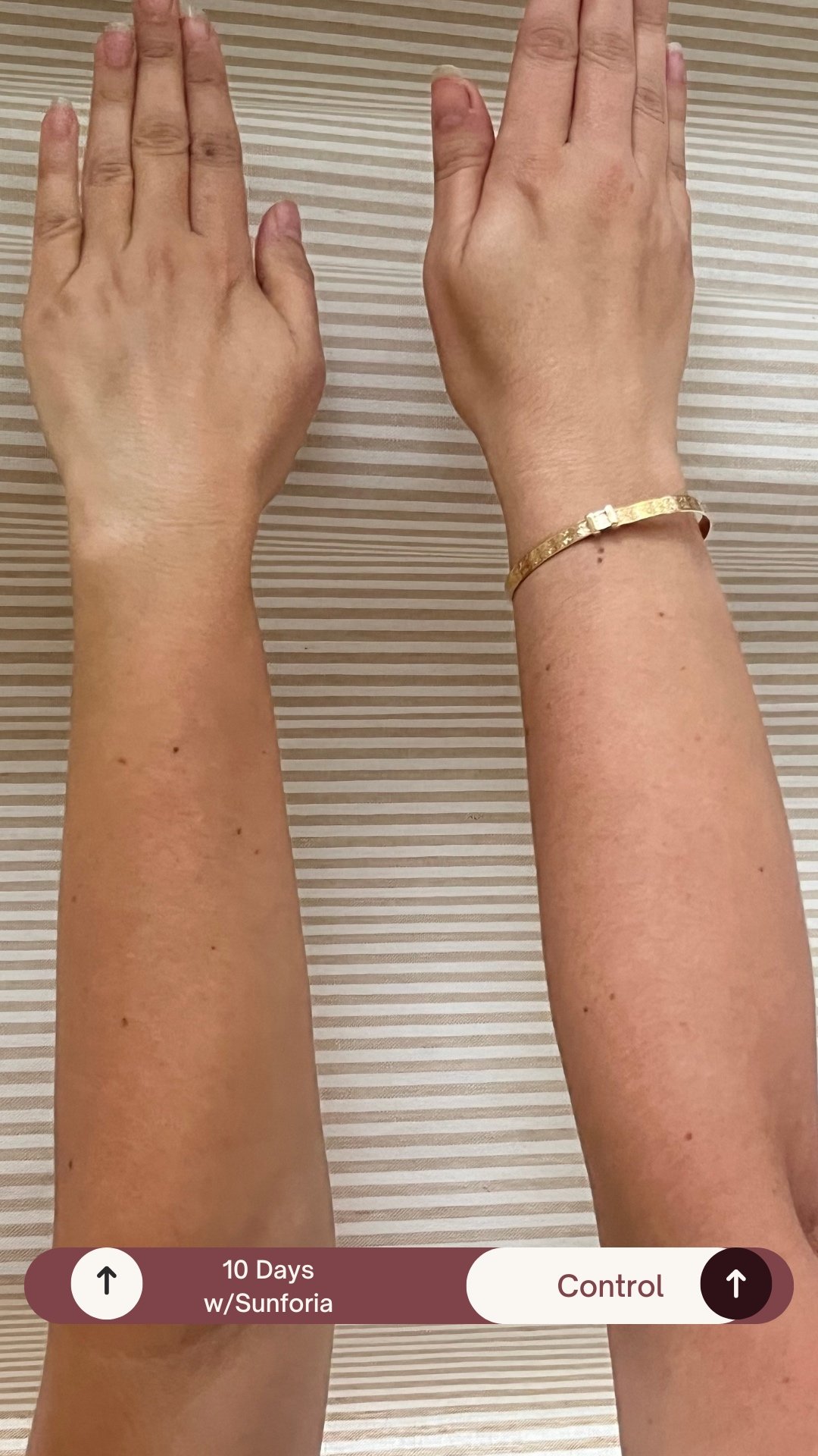 Sunforia Torula Gold Before and After