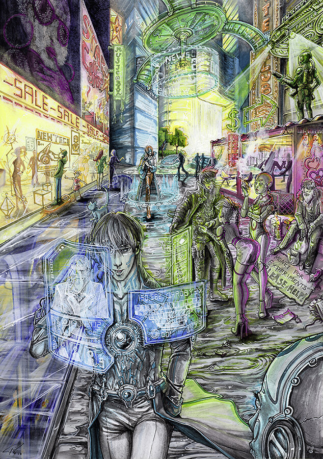 Cyberpunk City