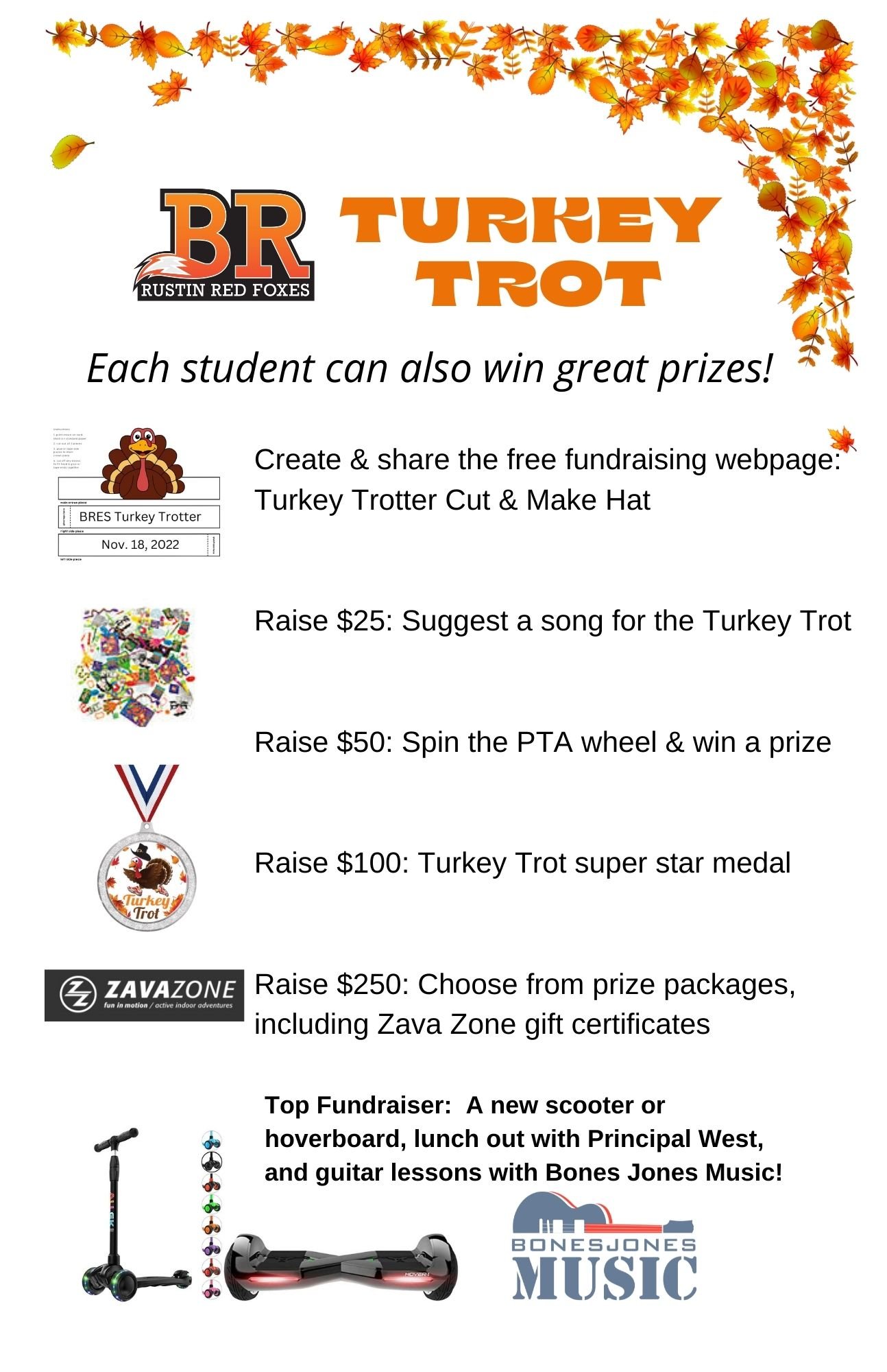 Free Fundraising Prizes - Fundraiser Prizes for Schools