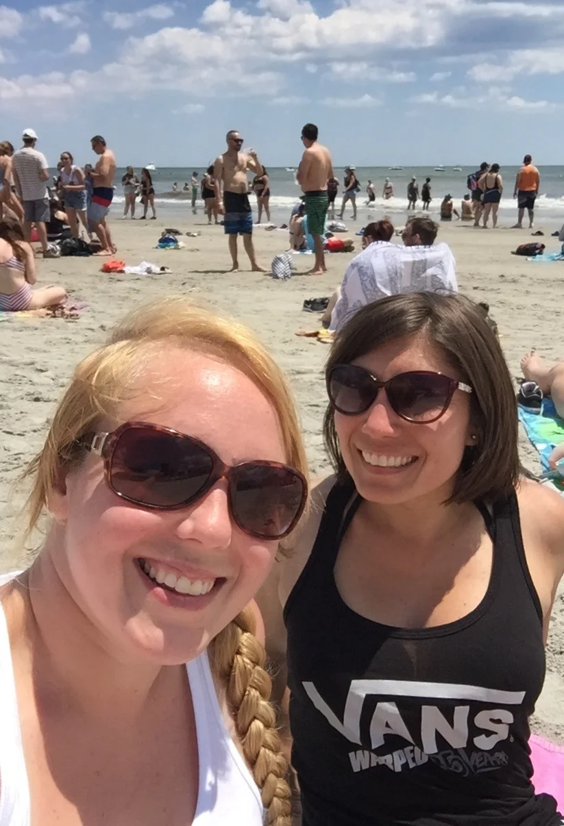Me and my good friend and fellow concert lover, Cindy, at Warped Tour in Atlantic City.
