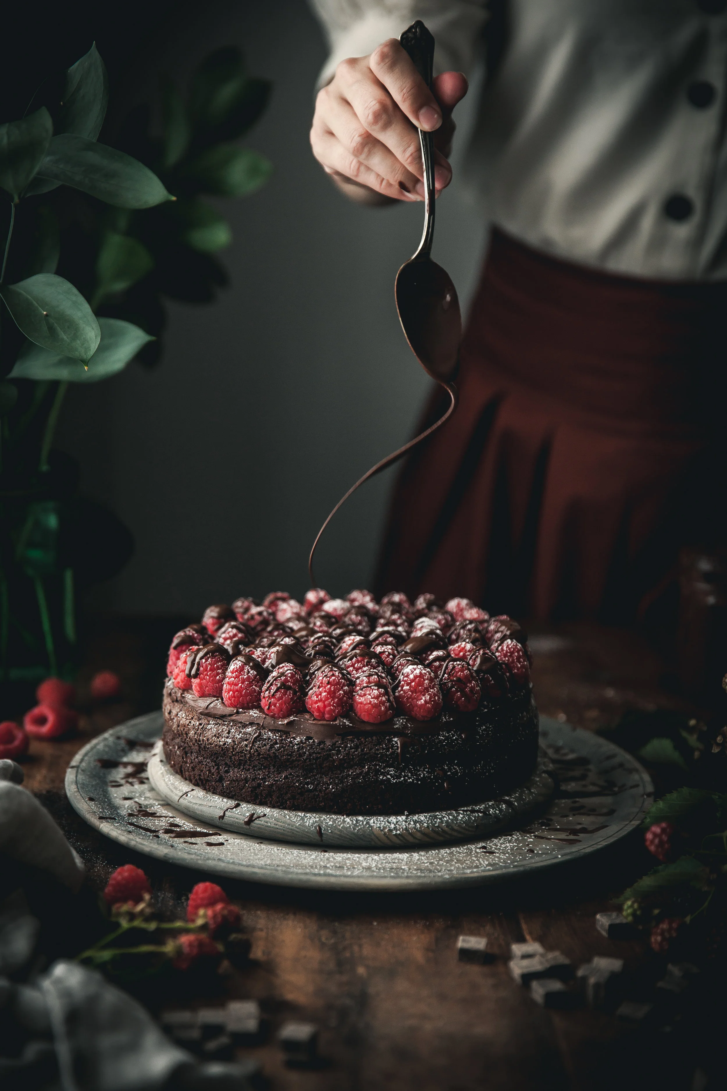 paleo chocolate raspberry cake 6 (1 of 1).jpg