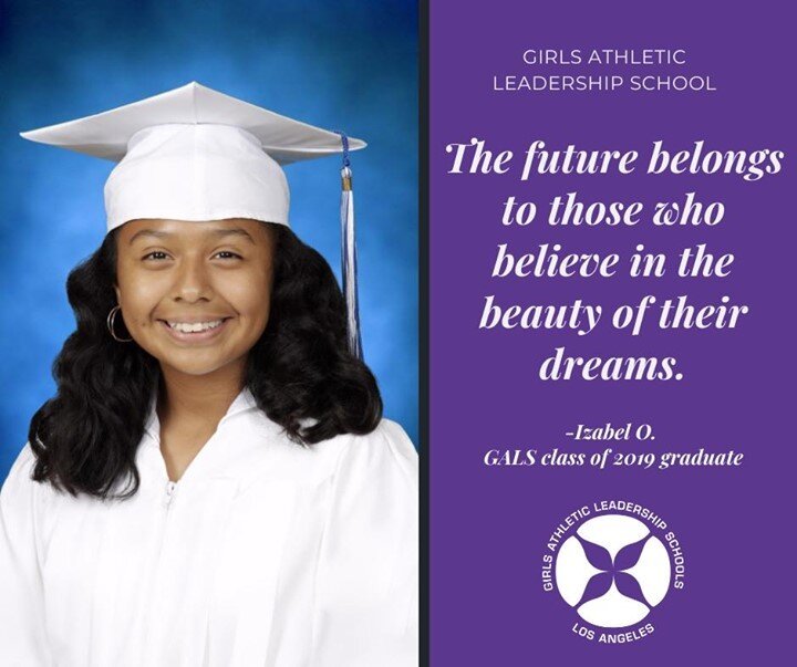 Girls Athletic Leadership School Los Angeles (GALS LA) is a free all-girls public charter middle school serving students in grades 6-8. GALS believes in a world where all young women, regardless of their background, have the opportunity to access the