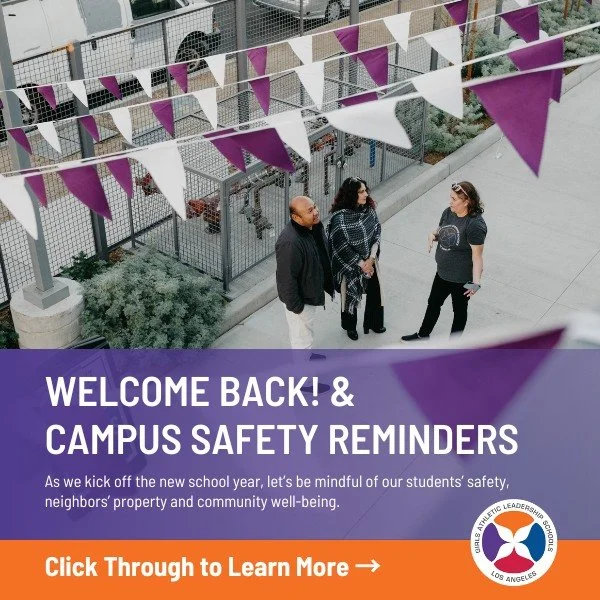 GALS follows a Conditional Use Permit (CUP). The rules are in place for your safety and the safety of the community. Your cooperation is appreciated.