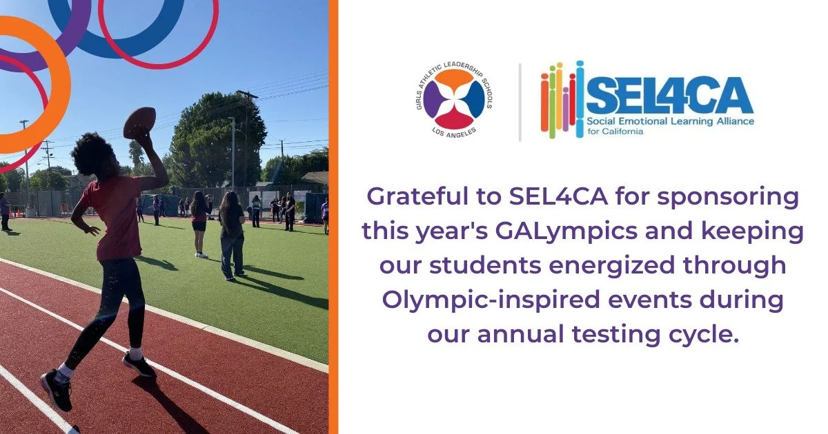 GALympics begins soon! It is intentionally timed alongside state testing to help boost student energy, motivation, and overall readiness for this important period. Our program engages students in wellness teams throughout the school year, building sk