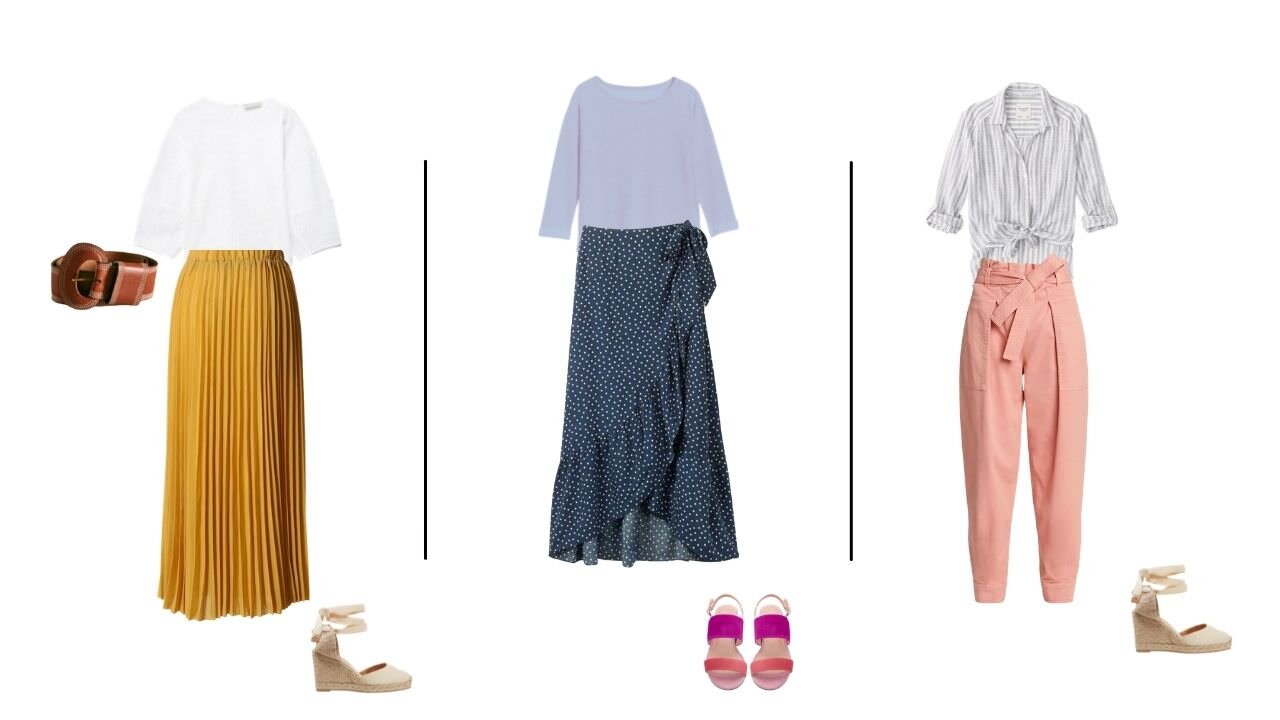 Modest Summer Capsule Wardrobe: beat the heat with no short clothes ...