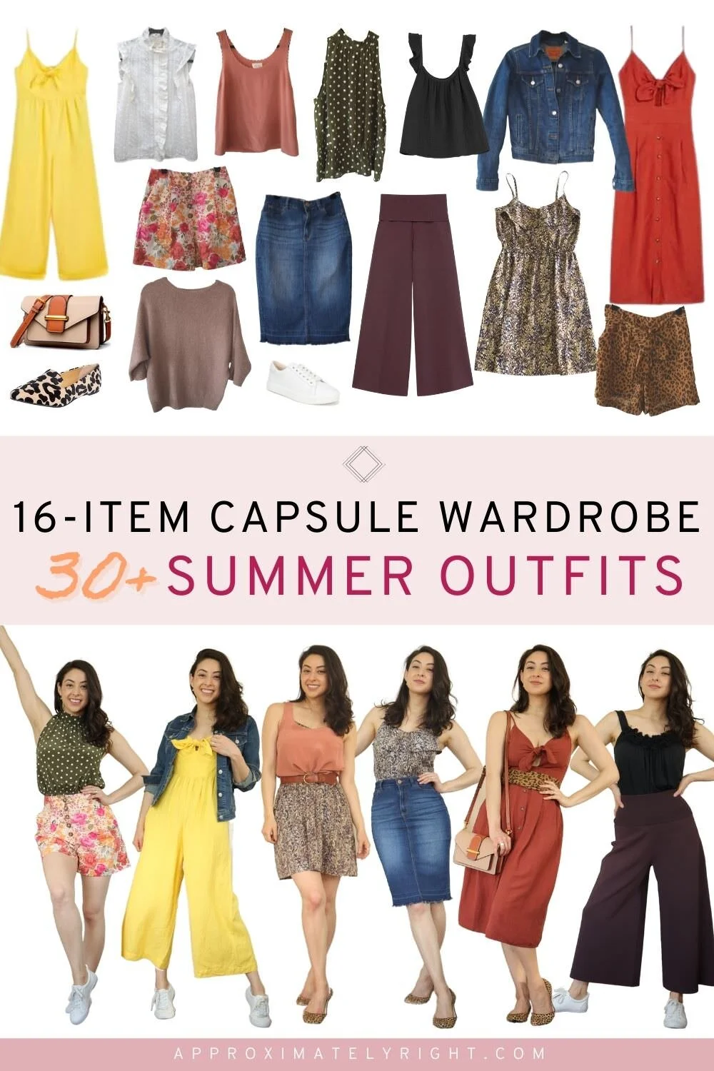 Capsule Wardrobe Outfits: Summer 2021!