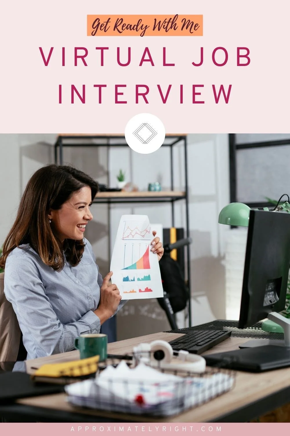 Get ready with me for a virtual job interview!