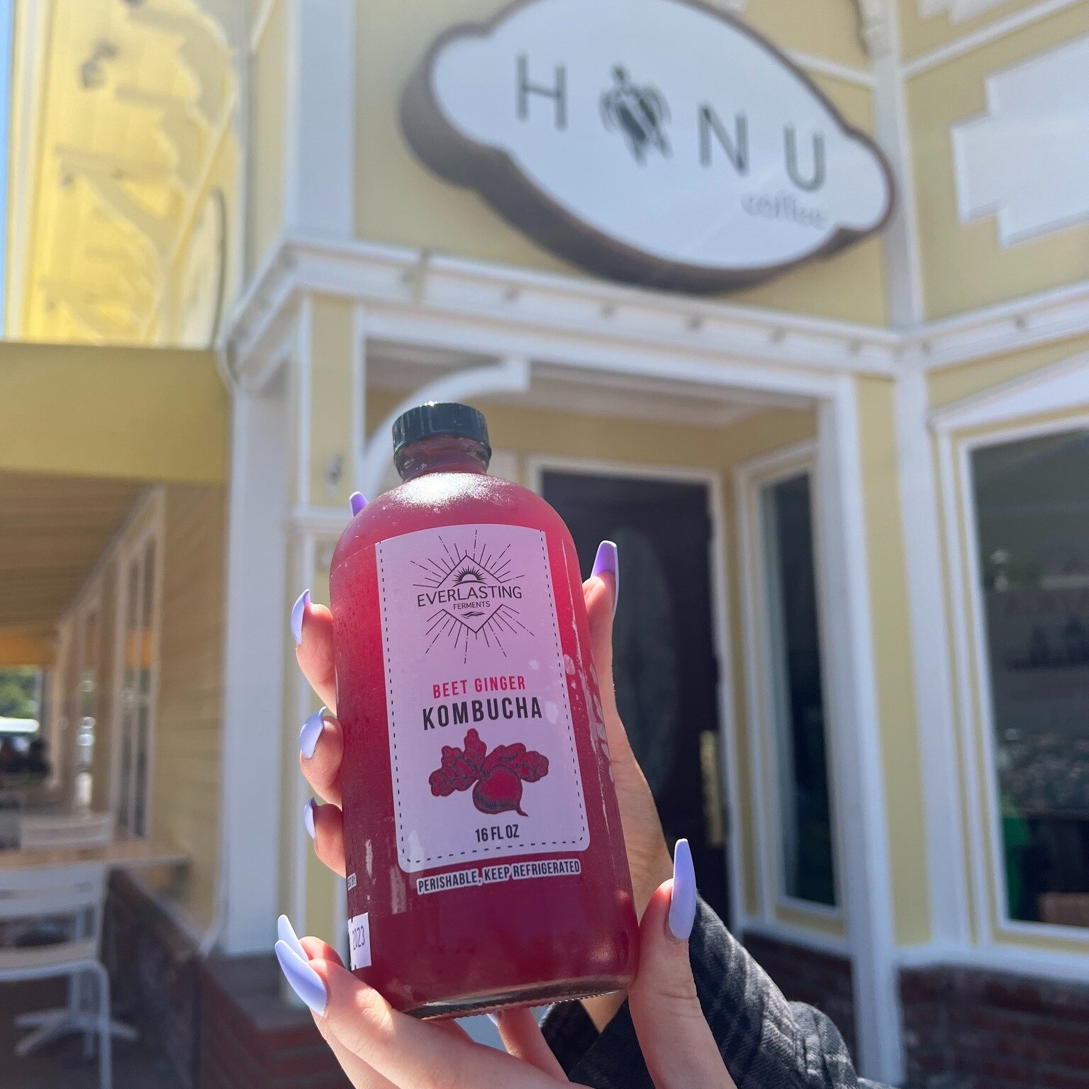 Which flavor of @everlastingferments Kombucha is your favorite? Haven't tried them, yet? Stop in and grab one on your way around Main Street! ✨ #HomeSweetHonu