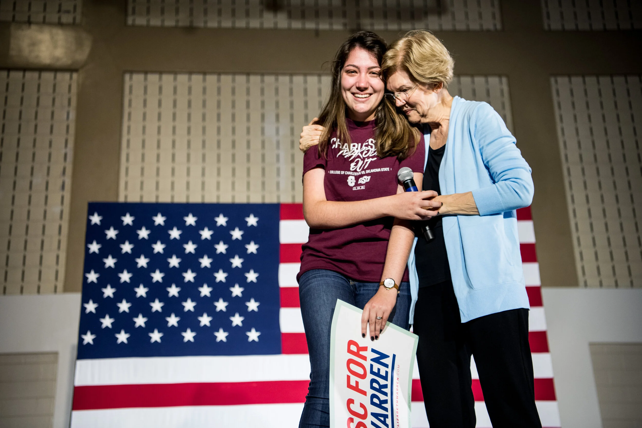 Elizabeth Warren visits College of Charleston (Copy)