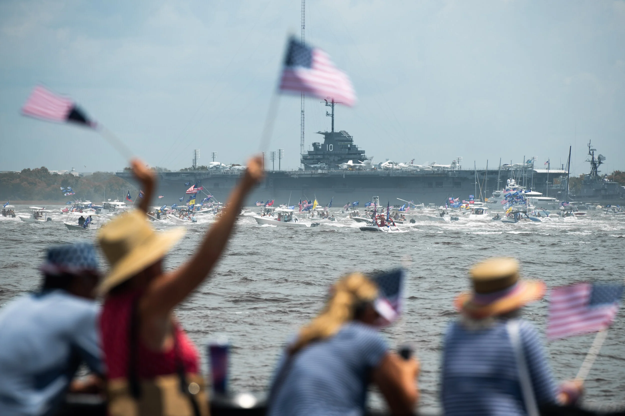 MAGA Boat Parade Charleston, SC — Soda Citizen South Carolina Photo