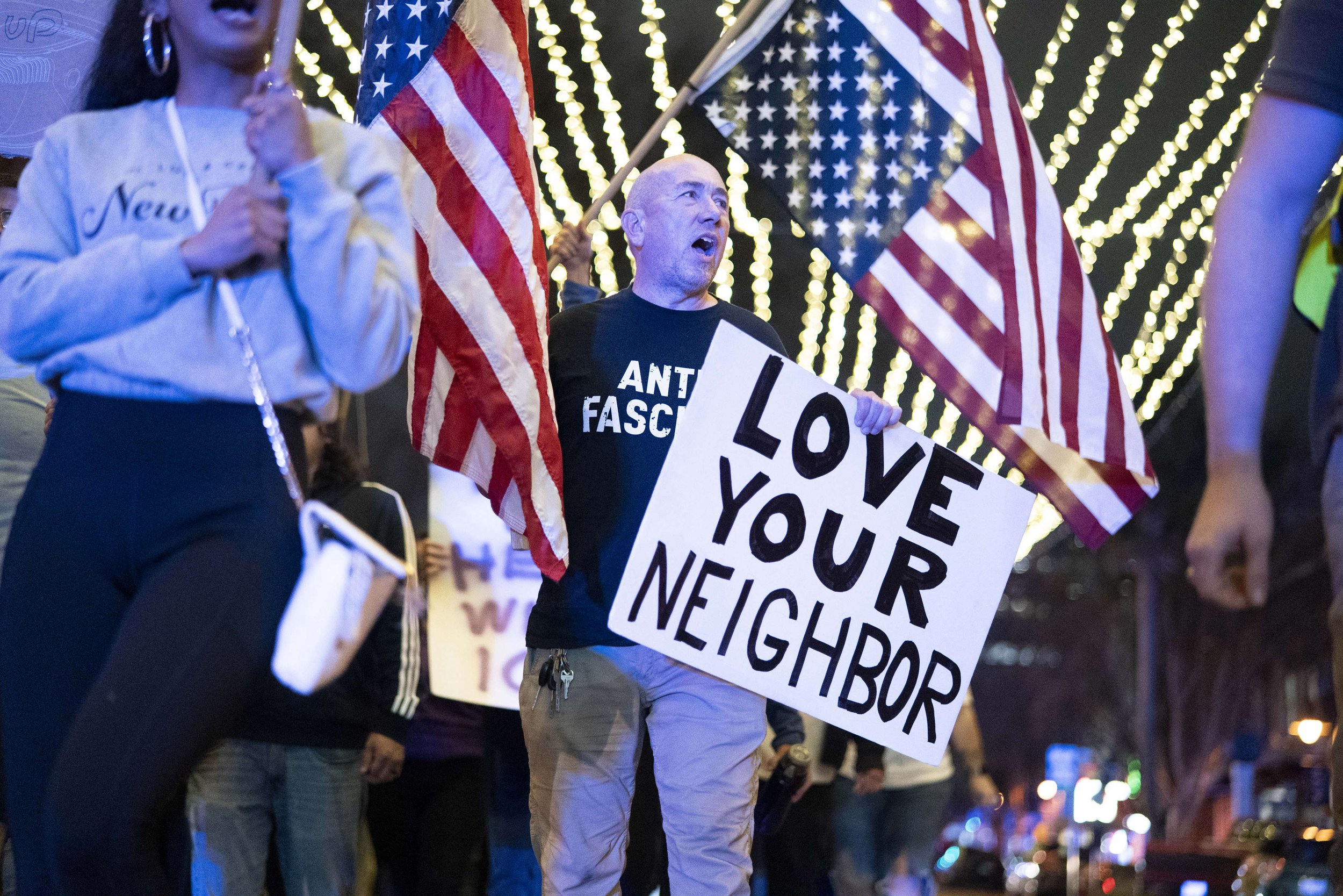 Protest Against Fatal ICE Shooting