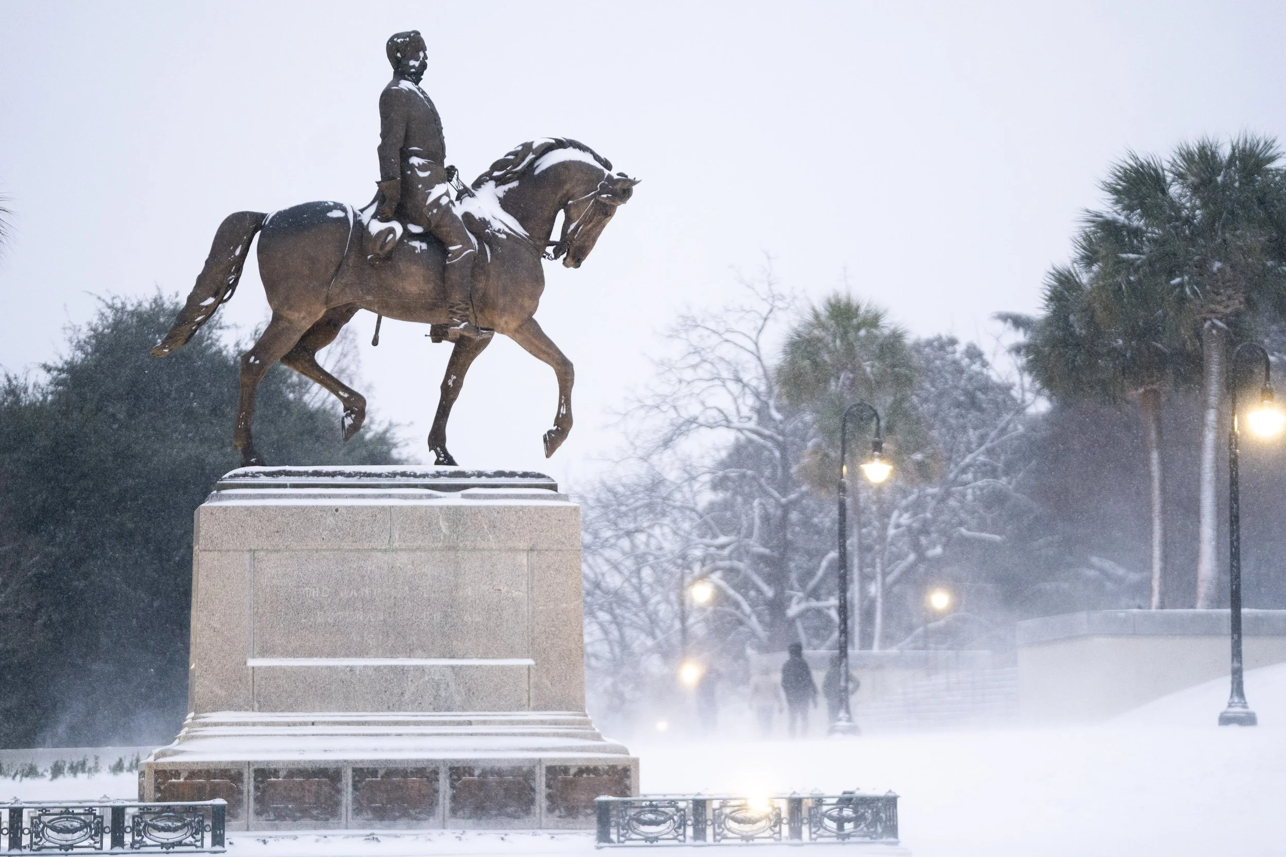statehouse Columbia Snow Storm Photos