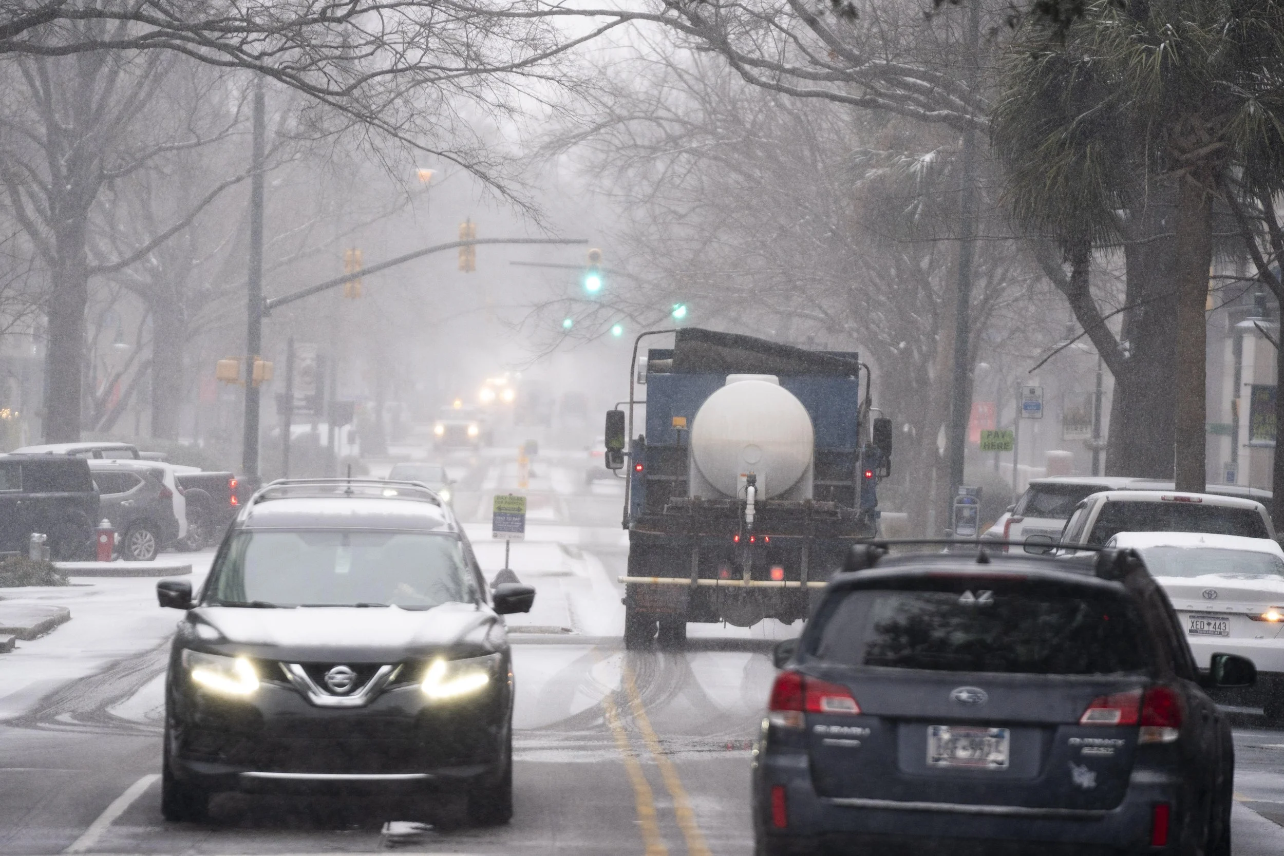 Columbia Snow Storm Photos