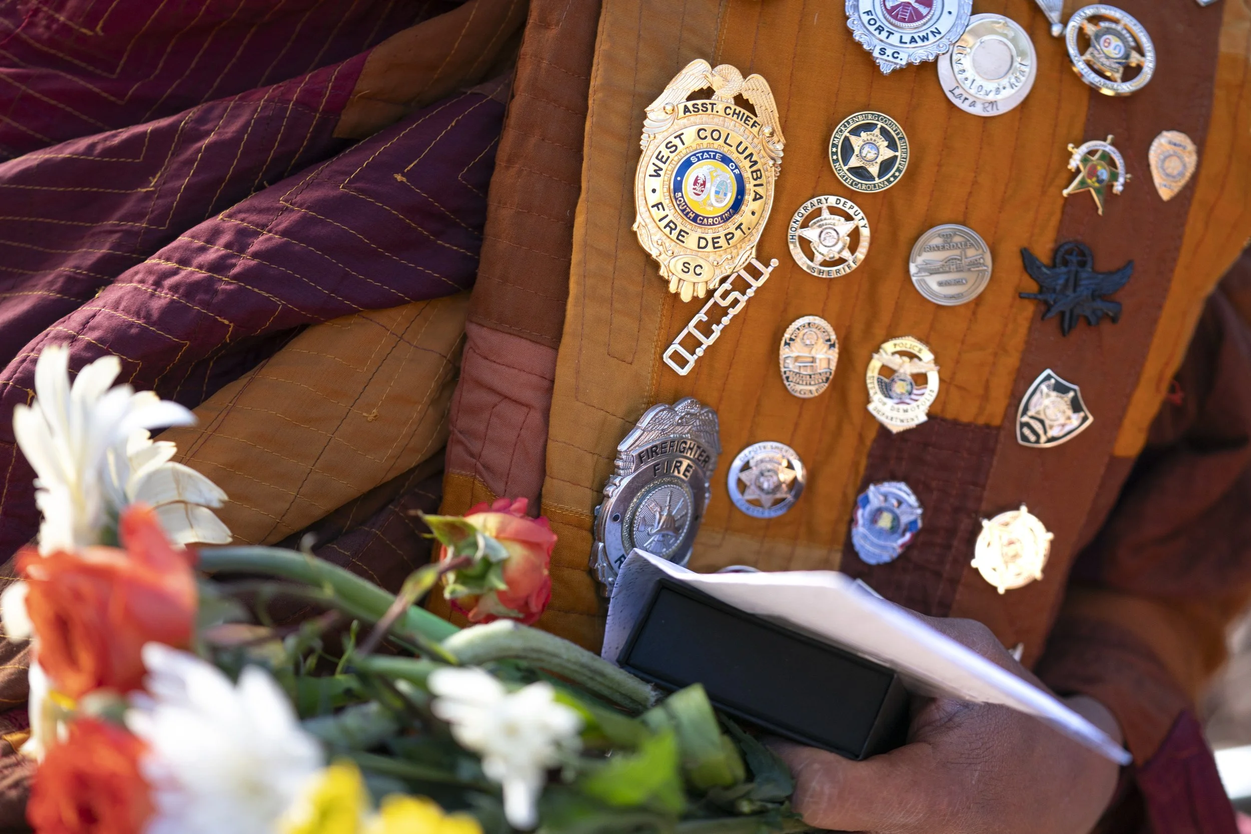 Buddhist monks continue their Walk for Peace on January 15, 2026 in Charlotte, North Carolina.
