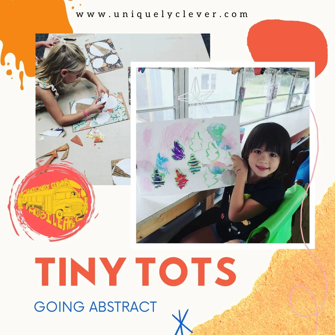 Tiny Tots Going Abstract!