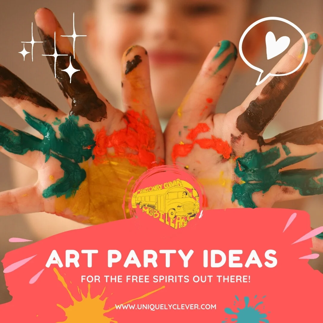 Art party ideas for the free spirits out there!