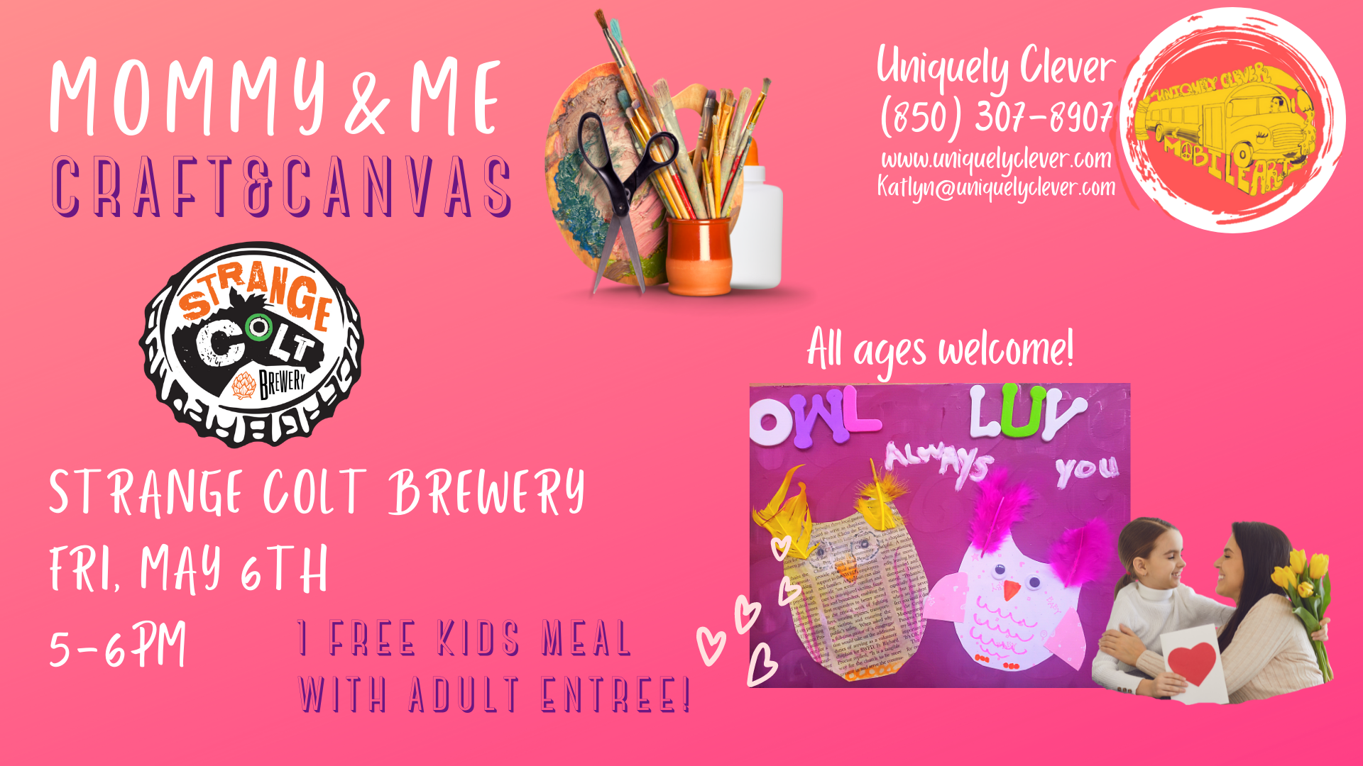Mommy and Me Craft and Canvas
