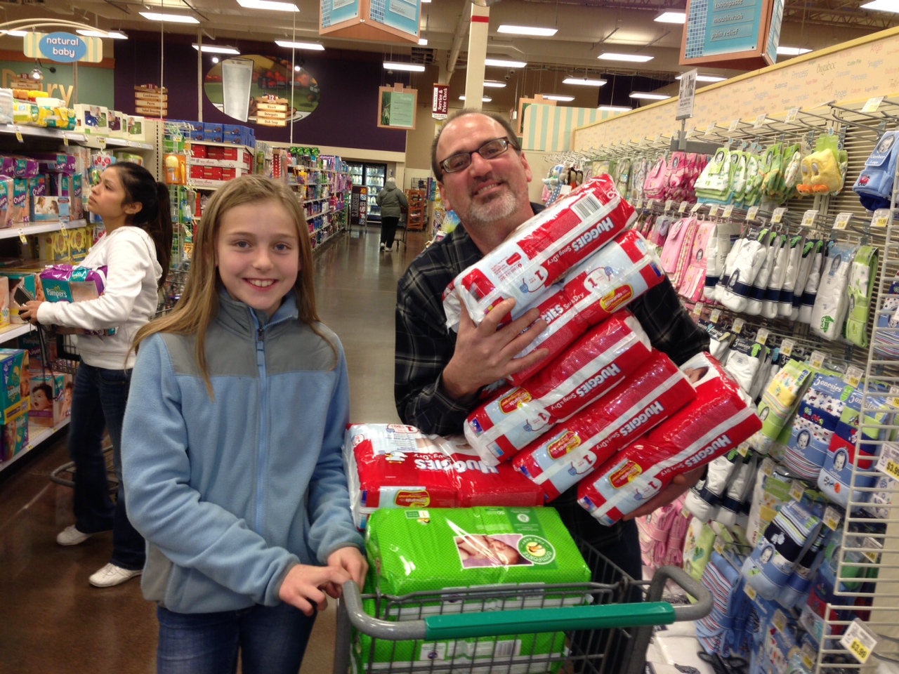 Isabella and Lynnwood Elementary January 2013.jpg