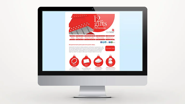 ‘Christmas Gift in Lieu’ Campaign Site