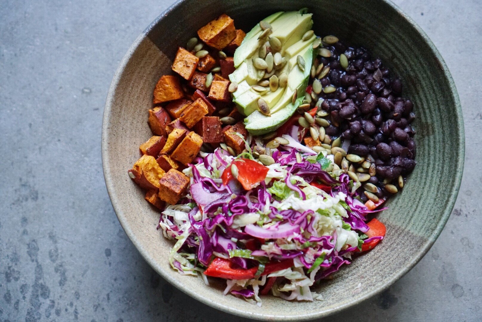 sweet potato bowl