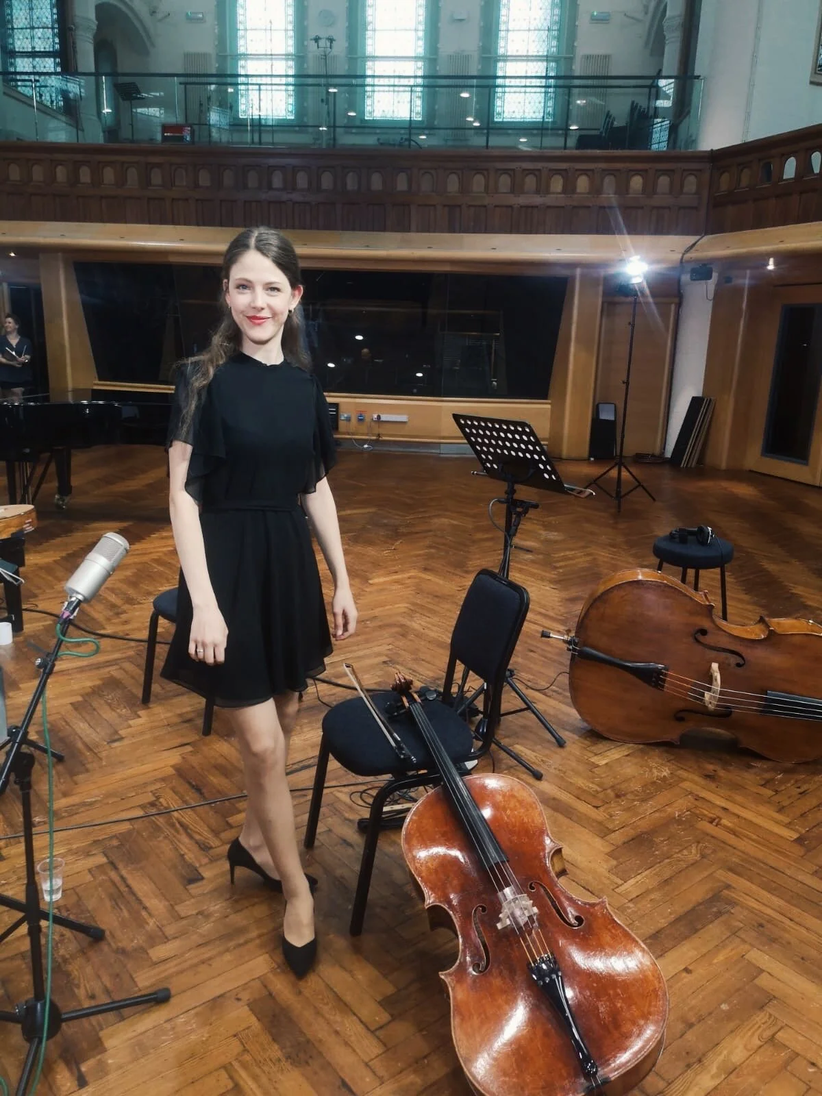 Recording at Air Studios for Classic FM