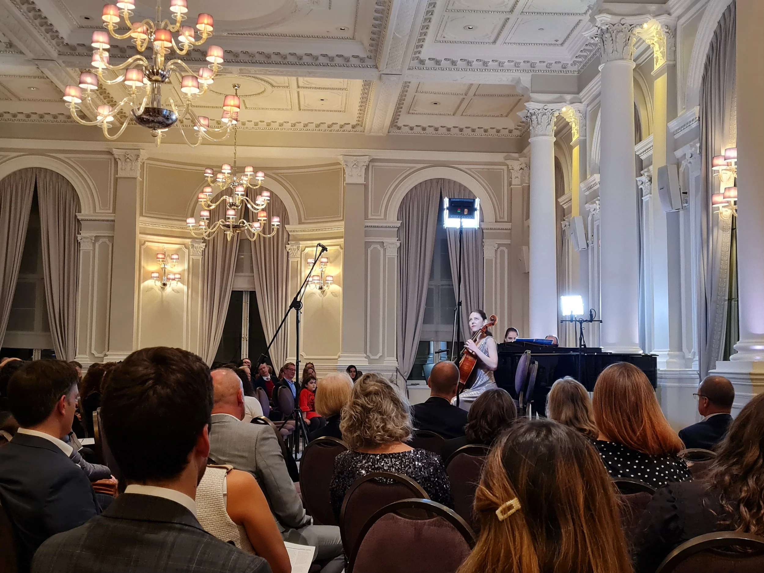 Performance at the Corinthia Hotel