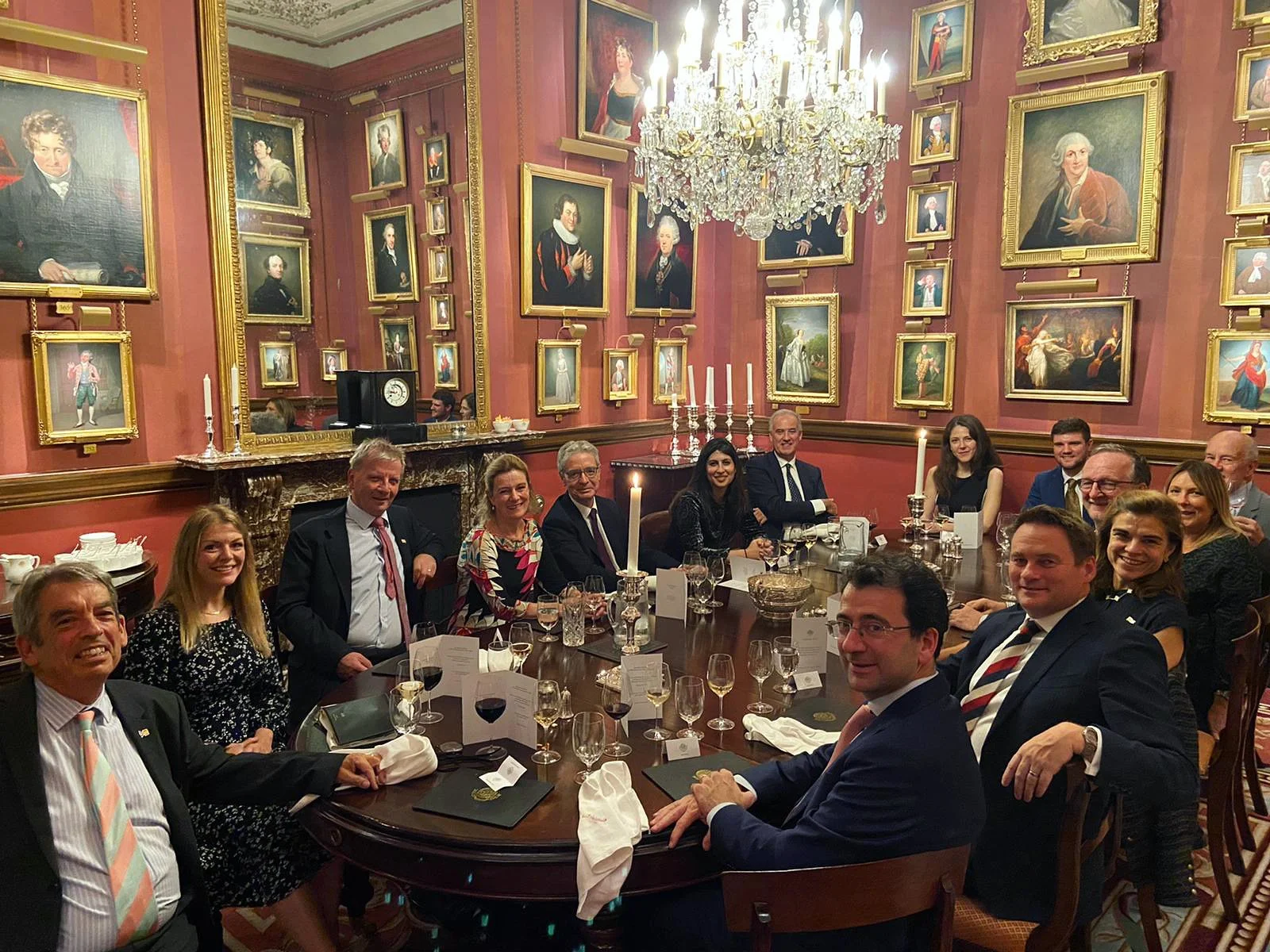  Garrick Club with the new Spanish Ambassador