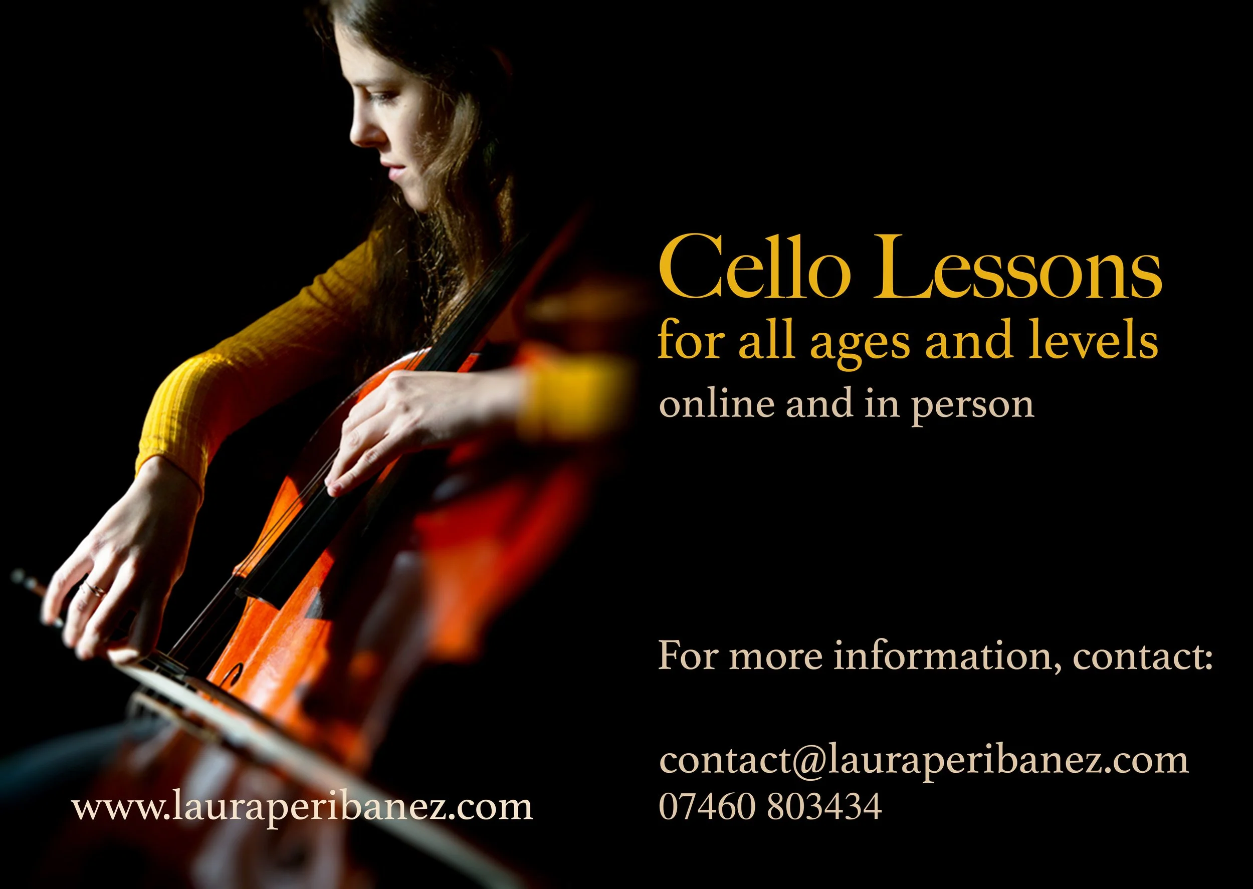 Cello Lessons in London &amp; Online