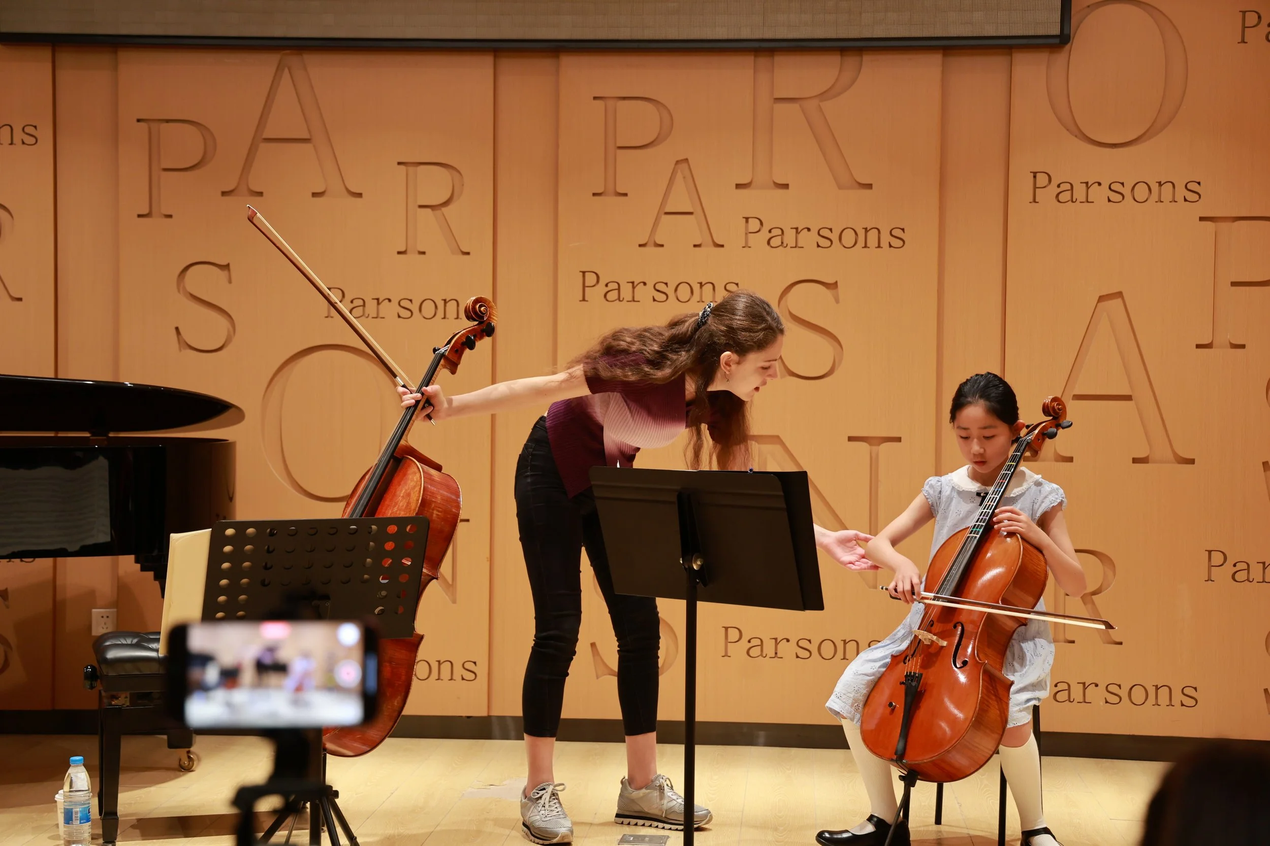 Masterclass at Parsons, Shanghai Conservatory