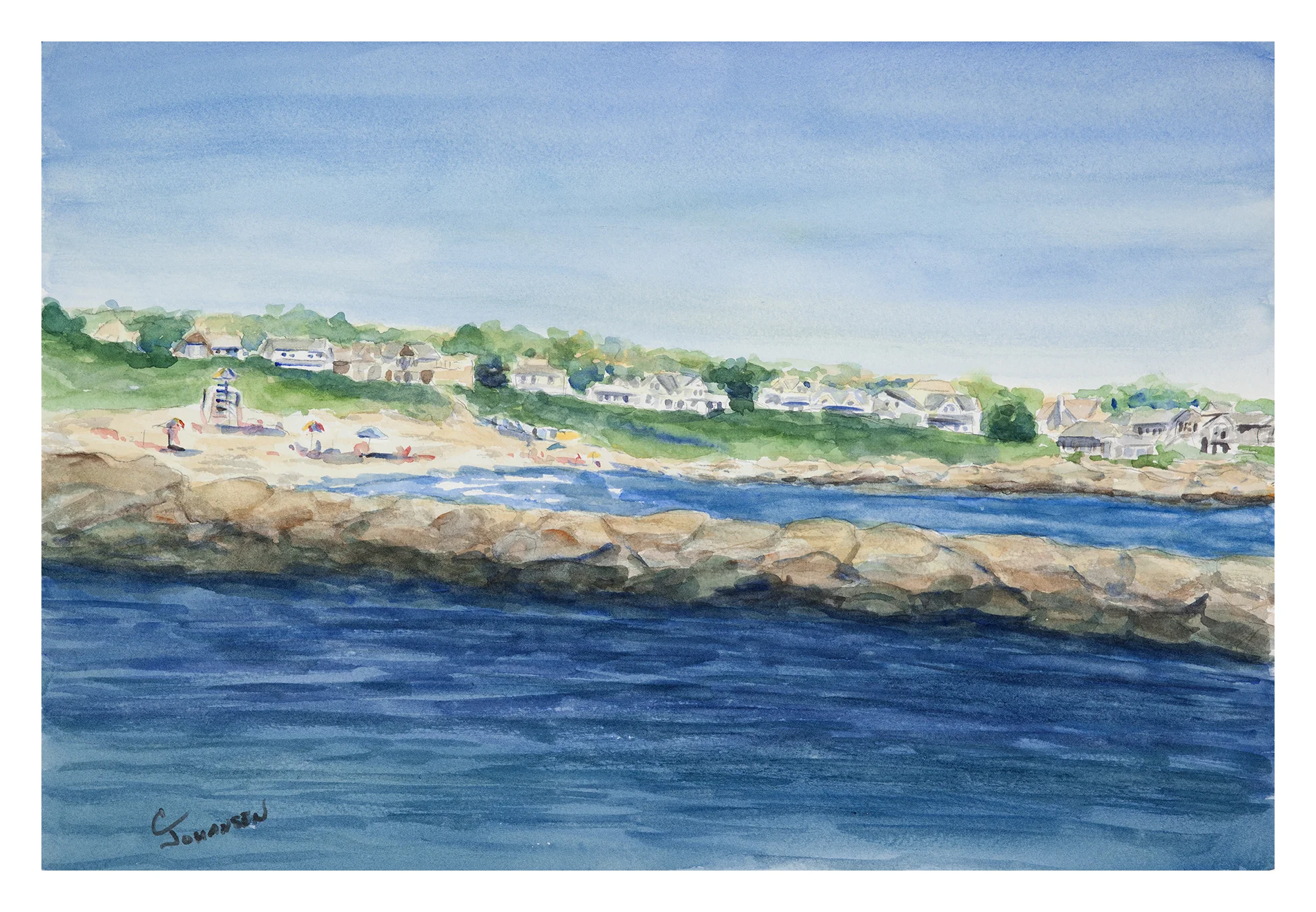 Johansen #241  Fenway from the Breachway.jpg