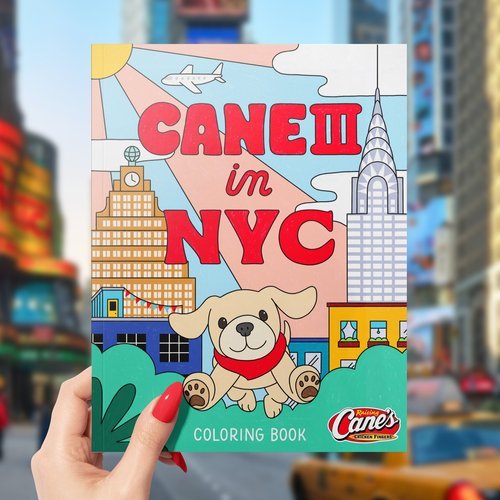 Cane's NYC Coloring Book