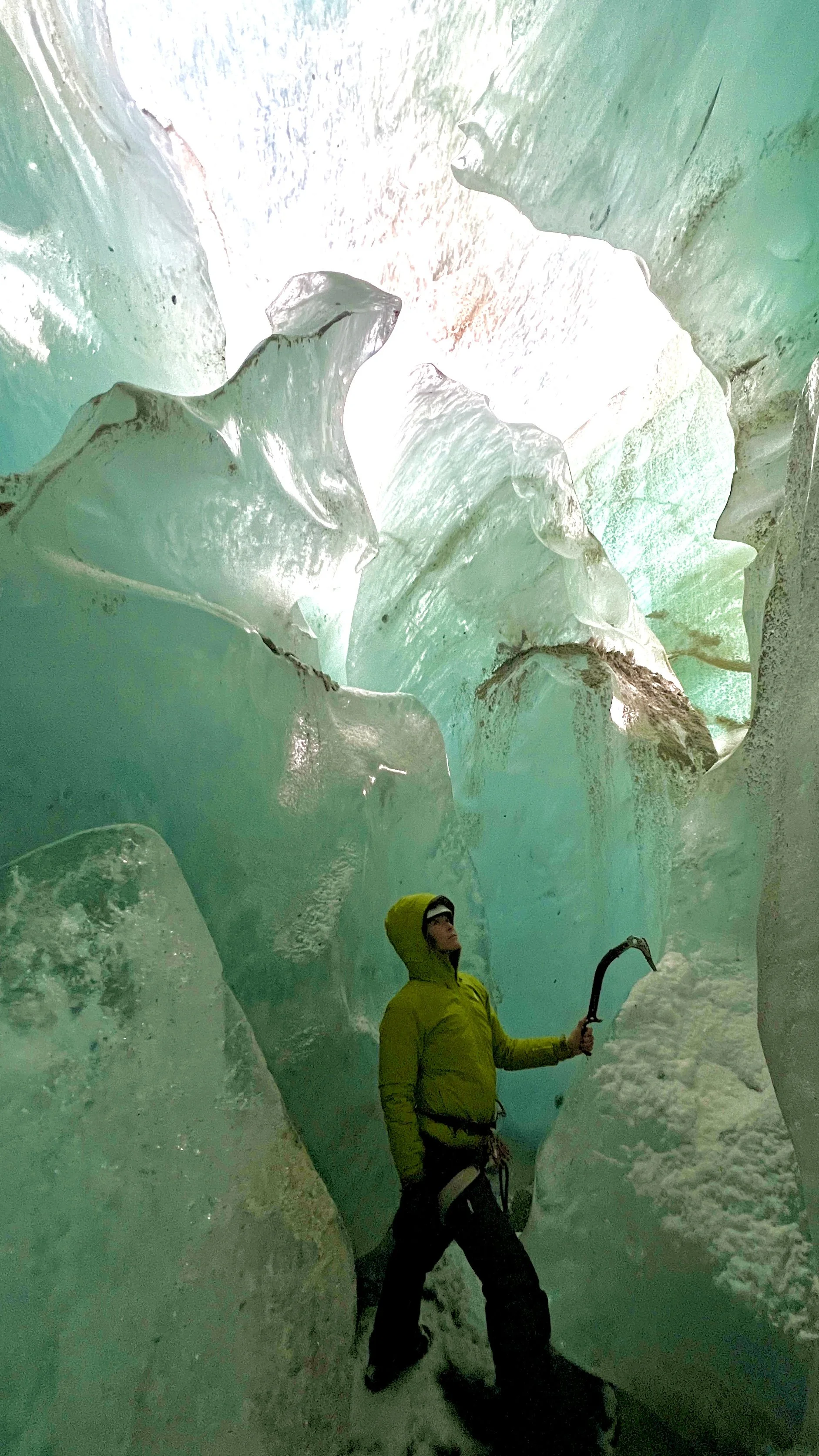 The girl who chased summer and fell in love with ice ❄️