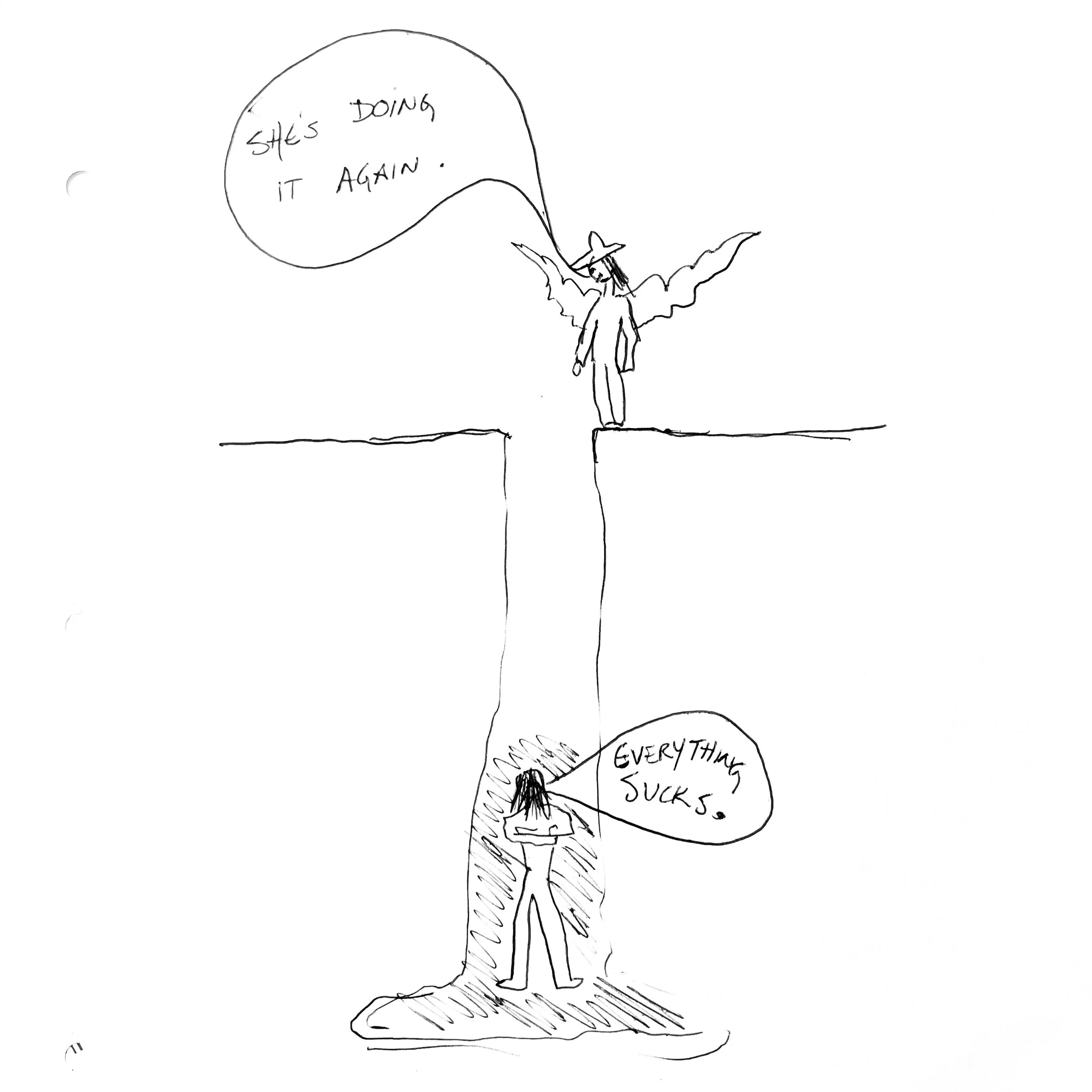 From the bottom of the hole