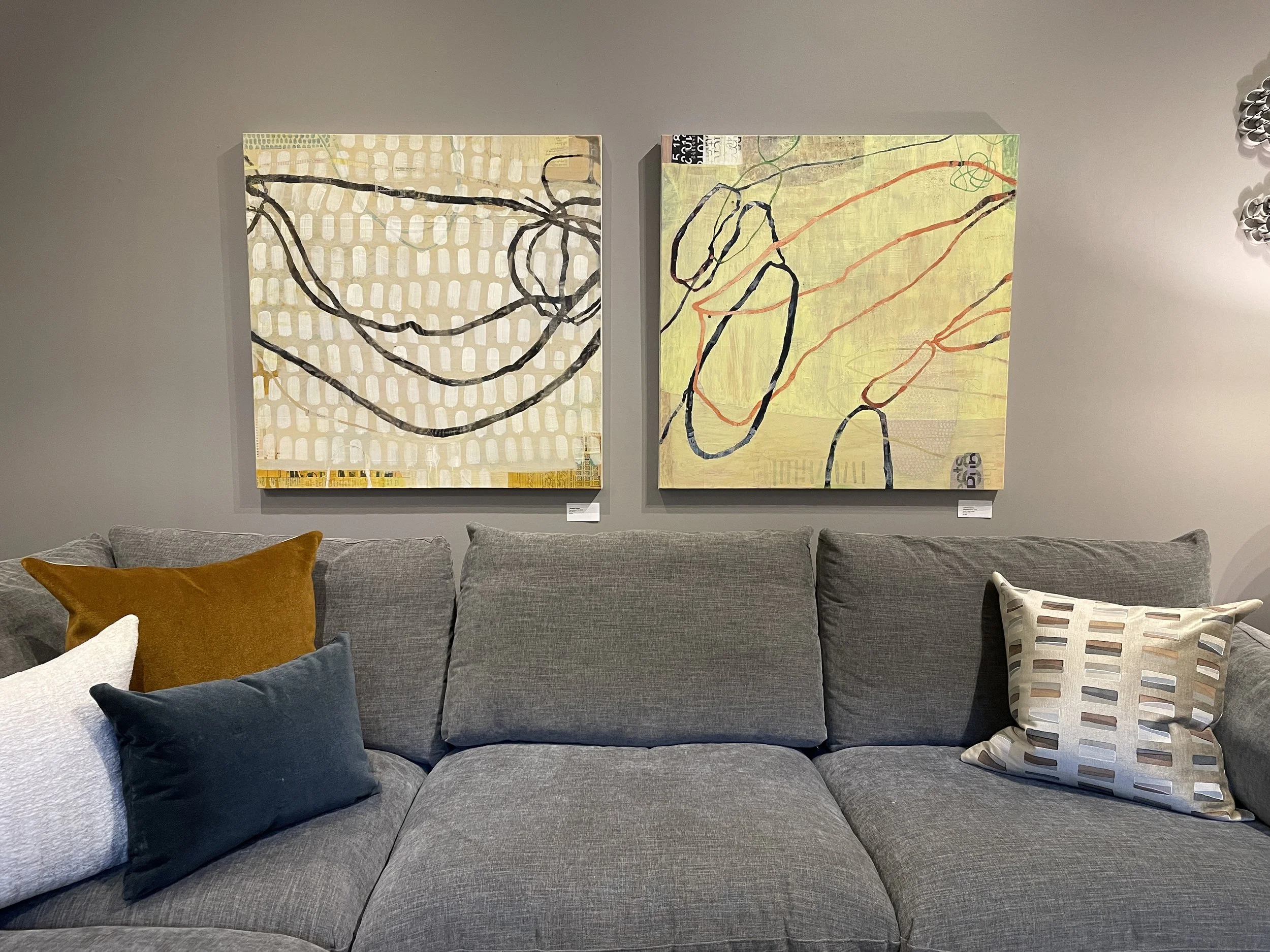 Seamless #'s 13 & 25, 36x36 each