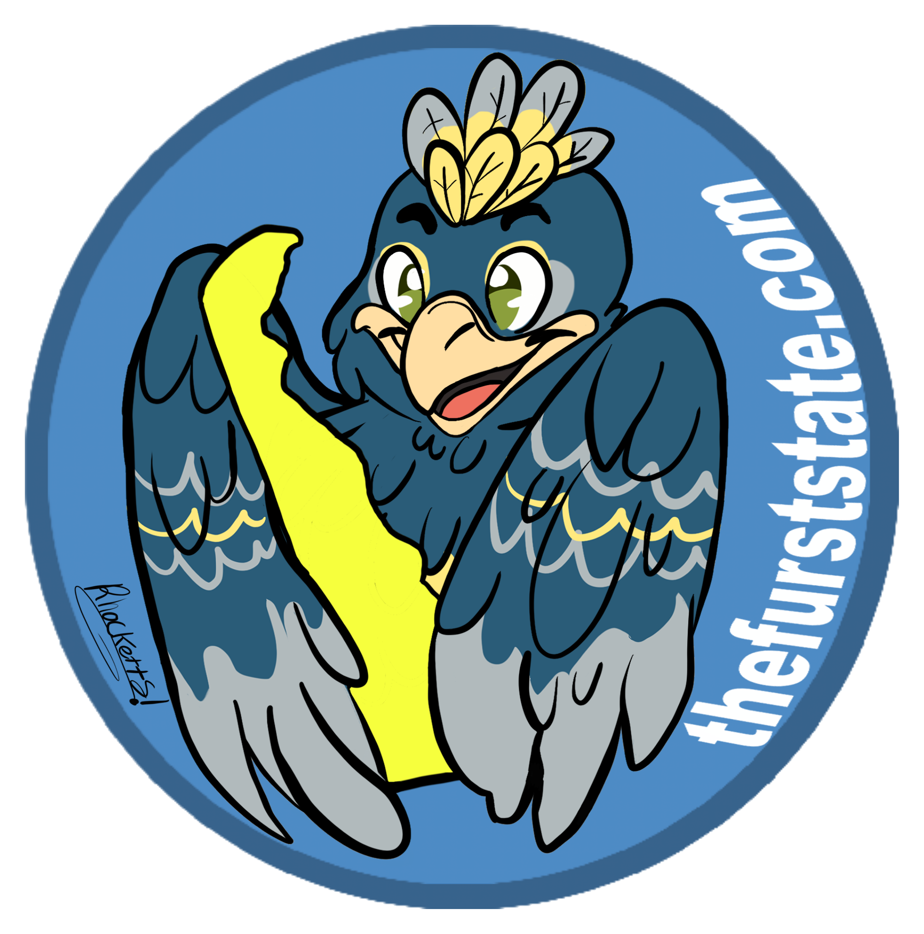 The Furst State Foundation Mascot : Dewey!