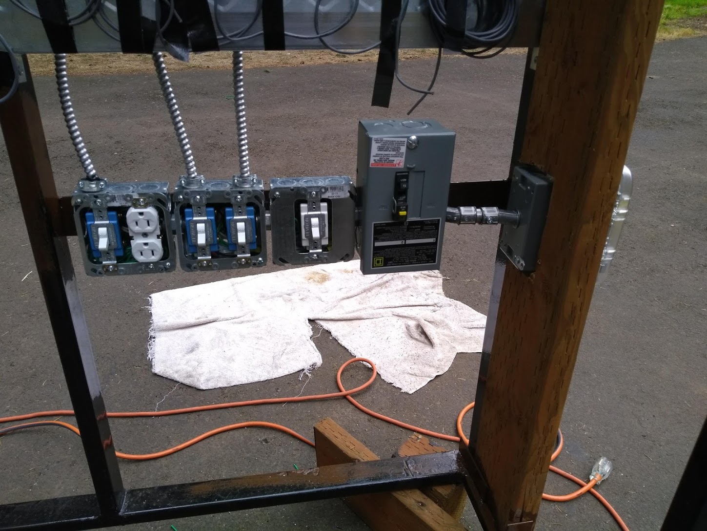 Electrical Layout for trailer