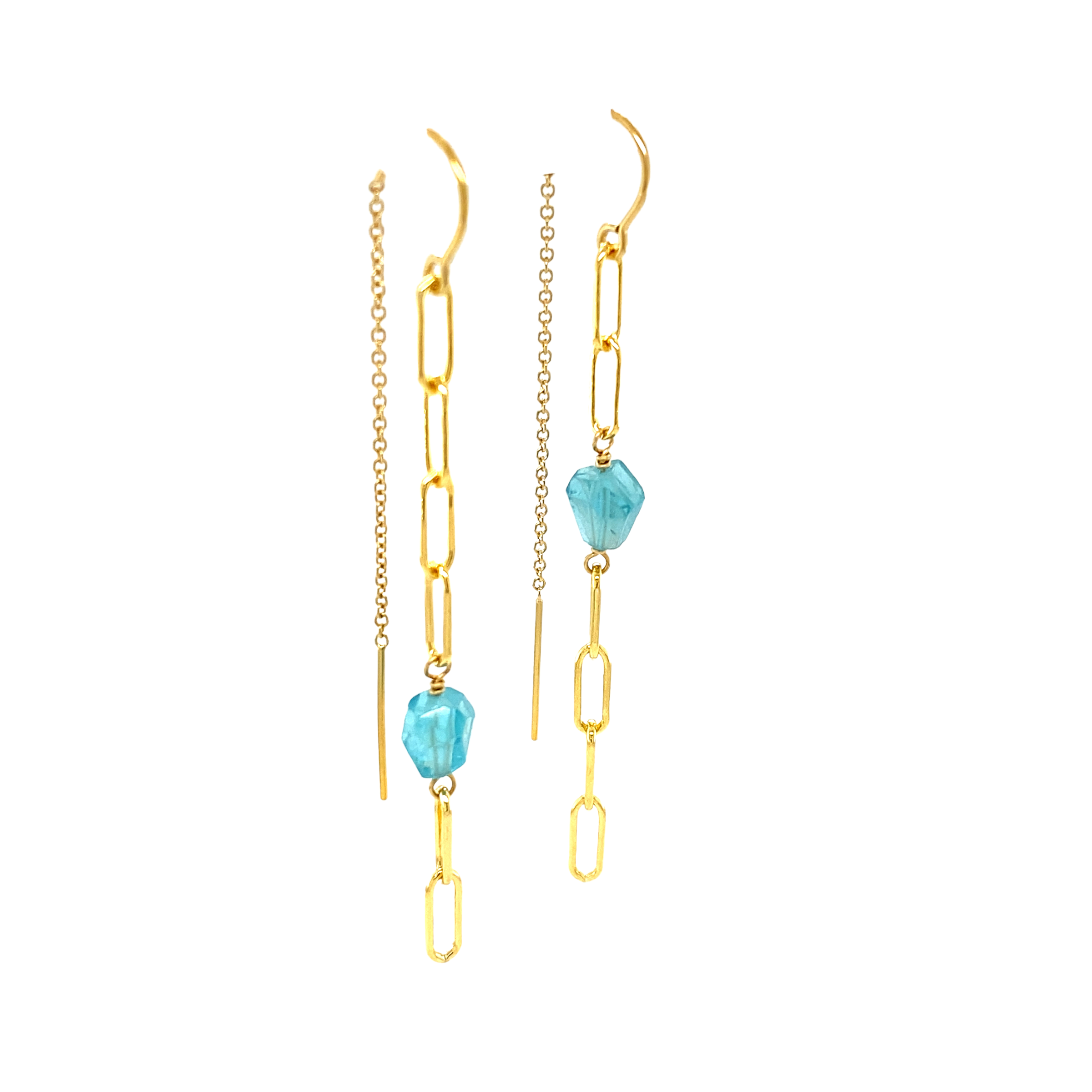 Paperclip Gemstone Threaders Apatite Gold white.PNG