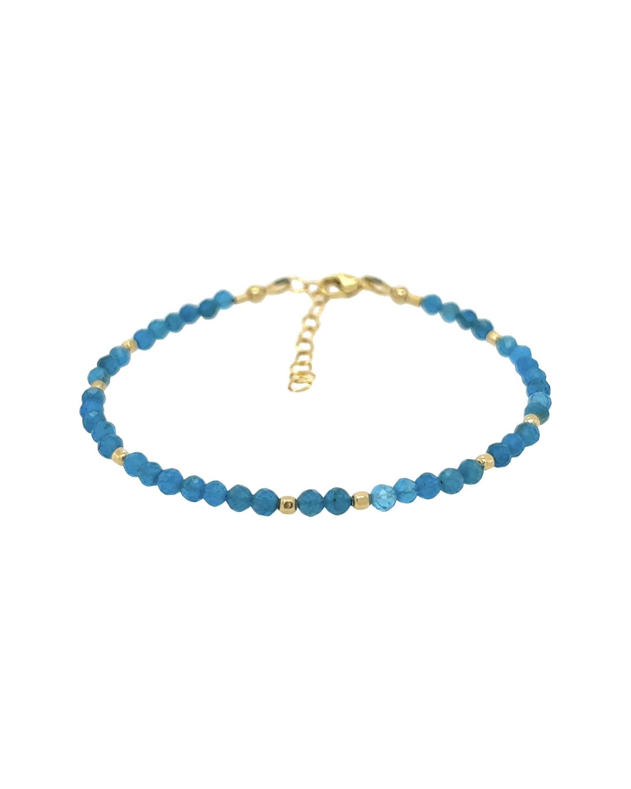 Constellation Bracelet / Apatite (Dark)