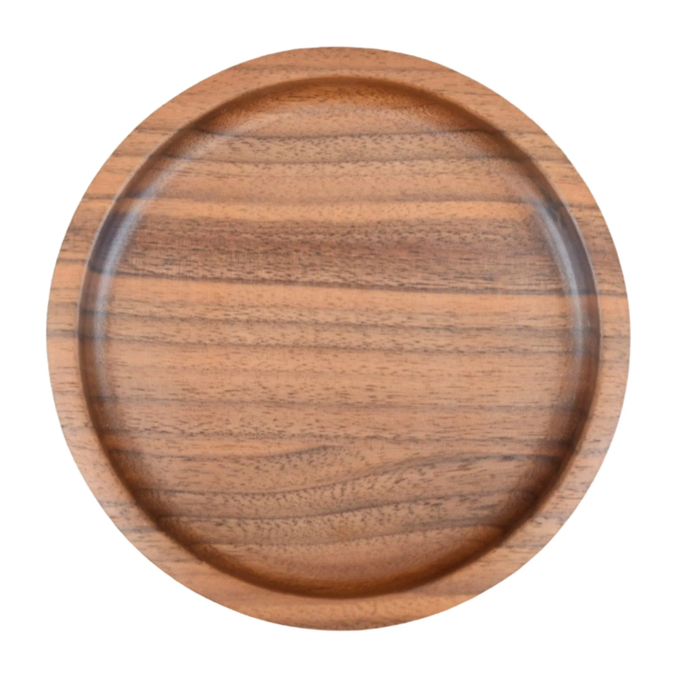 Black Walnut 6” Shallow Round