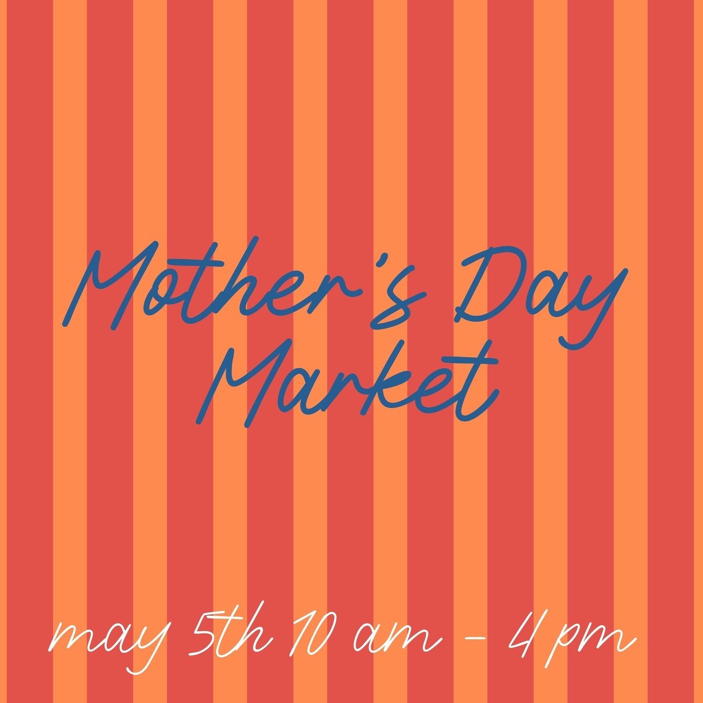 We're only two weeks away from our 2024 Mother's Day Market! Make sure to mark your calendars! We can't wait to celebrate 💌