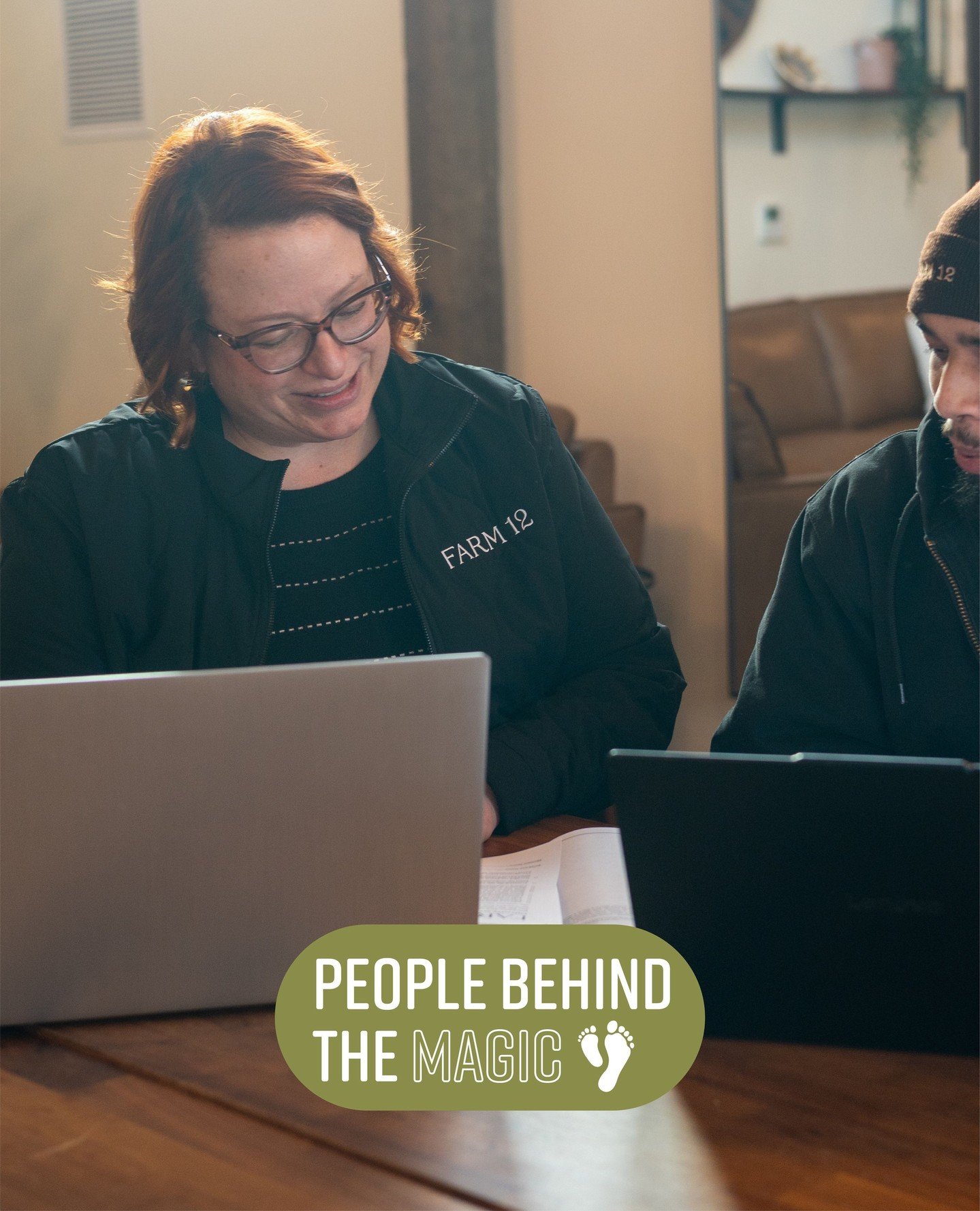 People Behind The Magic:⁠
⁠PJ Rutledge is a steady, compassionate presence who ensures every person who walks through our doors feels seen, supported, and set up for success.⁠ She began as Farm 12's Front of House Restaurant Manager in 2020. After a 