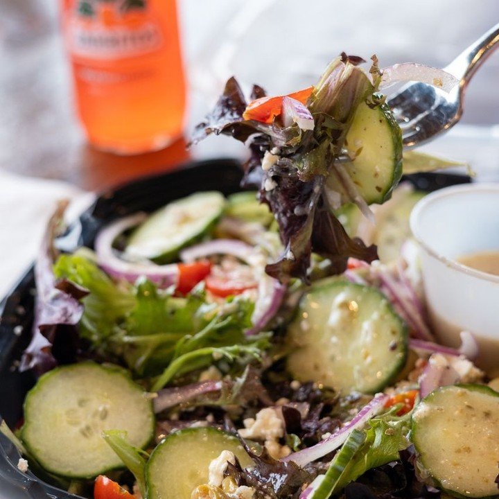 Rooted in Flavor, packed with freshness 🌿 The Mediterranean Salad from Valley Boss is everything you need for lunch. Order for pick up or have it delivered to your door! ⁠
⁠
www.toasttab.com/valleyboss 👊🏼