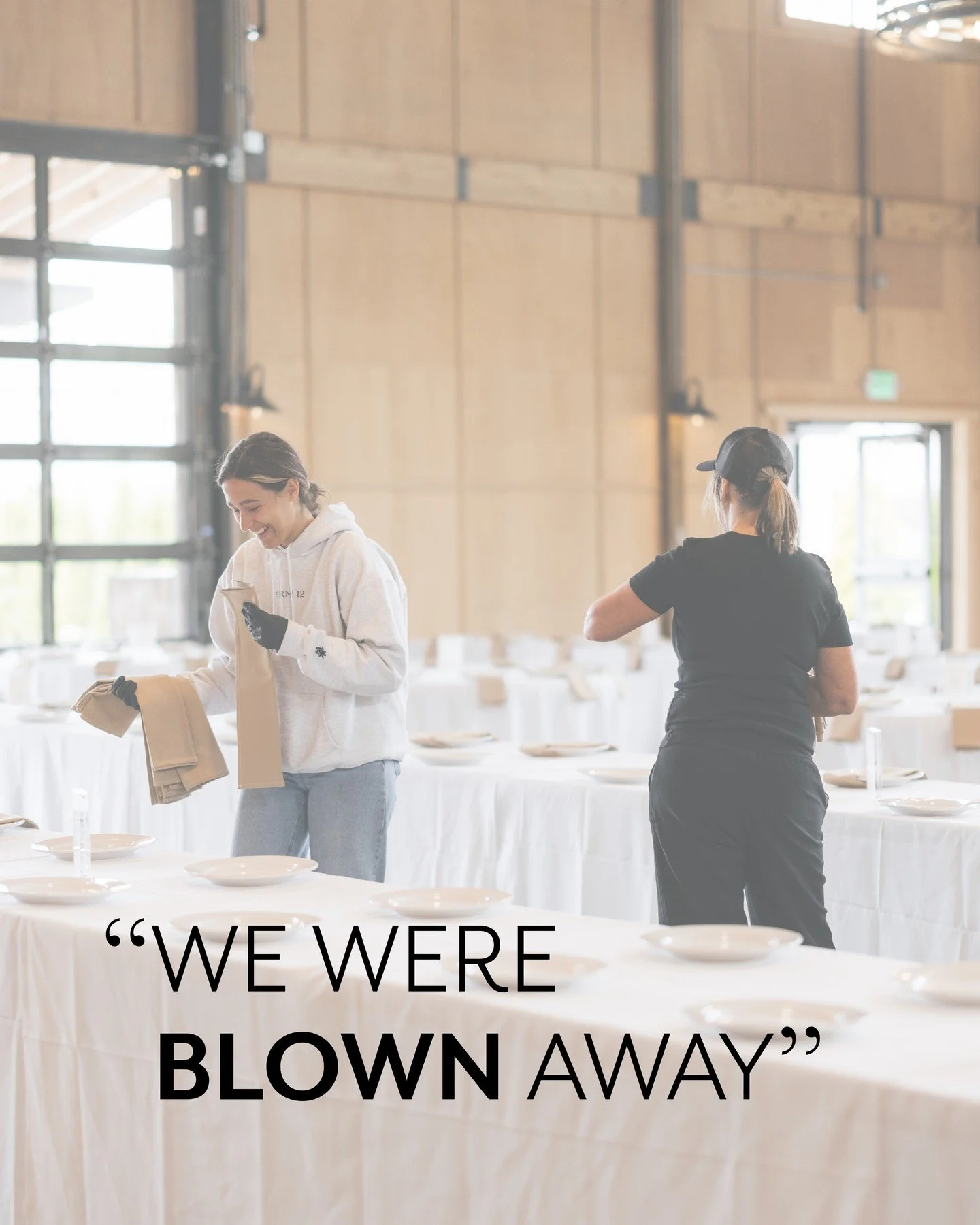 Why Farm 12?⁠
It's not just the beautiful spaces, the incredible food, the carefully designed florals, and the purpose-driven mission - it's the people. The events team is truly what sets Farm 12 apart from other venues. Our team takes care of it all