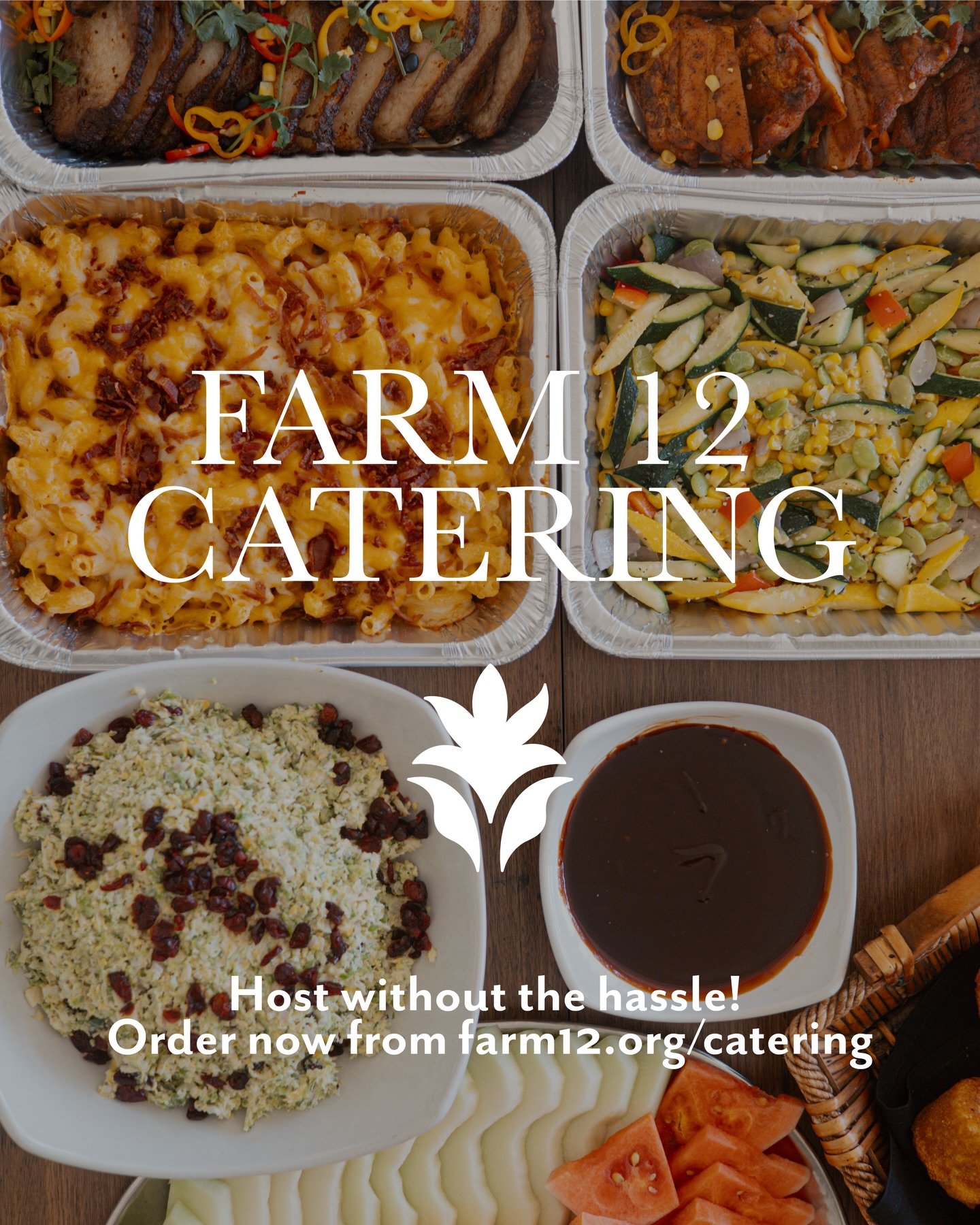 Hosting a special occasion but don&rsquo;t have the time to cook? Farm 12 can help!🍽️

From our home to yours, choose one of our family style breakfast, lunch, or dinner menus to pick up and enjoy at home.

Order for your next gathering at farm12.or