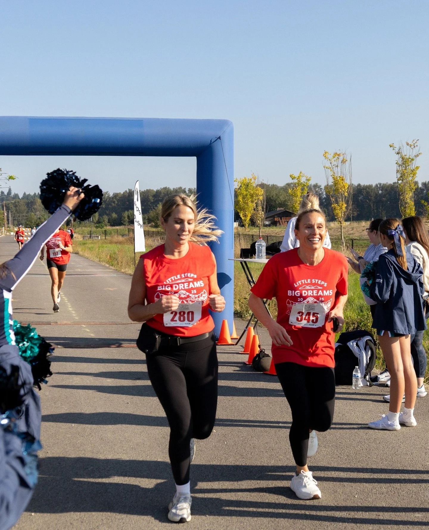 Running is better with friends 💛 Grab your bestie, your mom, or your sister and sign up together for Step By Step&rsquo;s annual Little Steps Big Dreams race 🏃🏼&zwj;♀️⁠
⁠
Join us September 19 at The Grove at Farm 12 - link in bio to register!