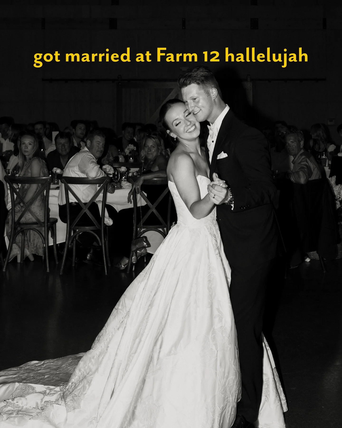 Got married at Farm 12 hallelujah✨
With the warmer weather on the way, we are feeling grateful for the outdoor receptions, 9pm sunsets, and our beautiful spaces filled with celebration.

Book your wedding with us through the link in our bio!